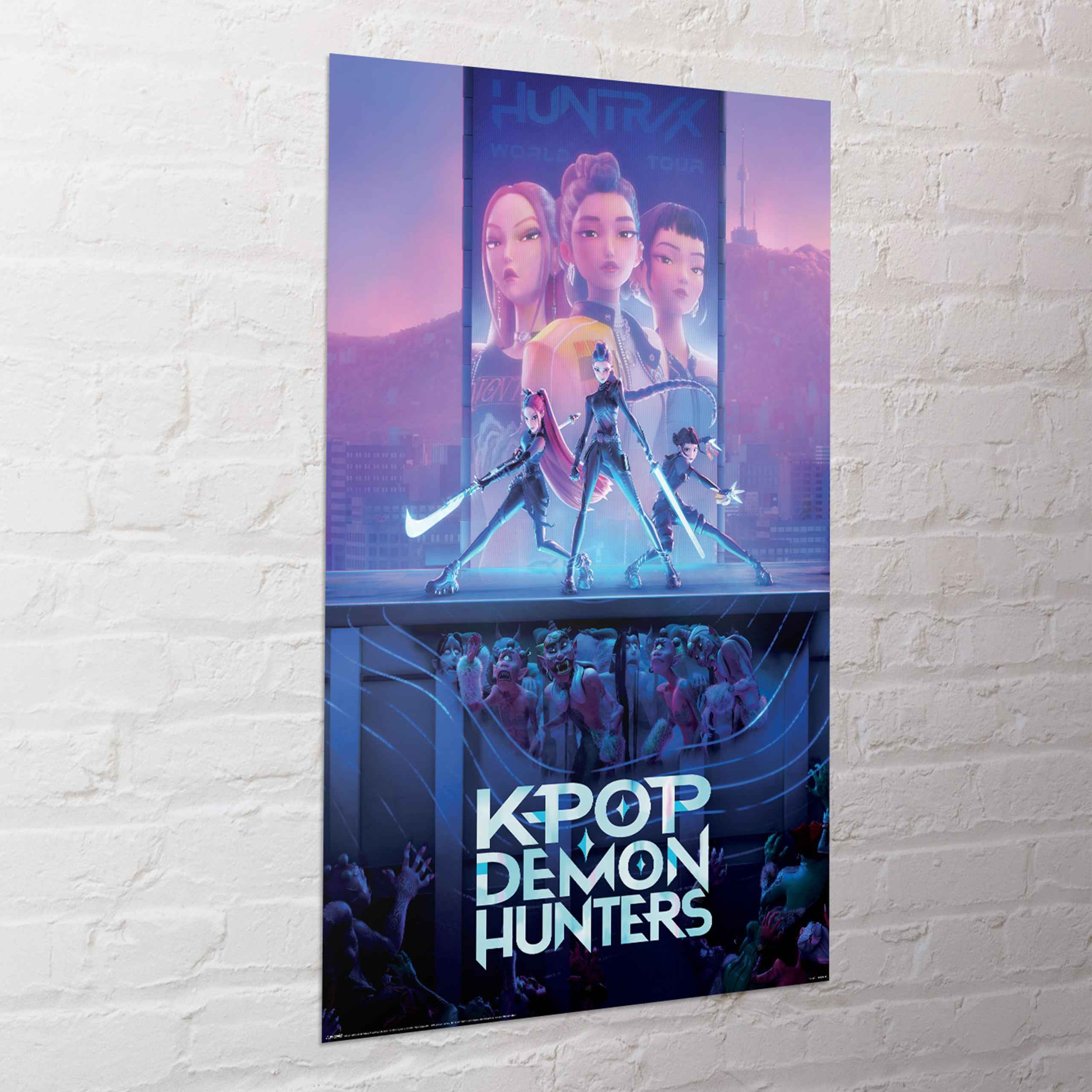 K-Pop Demon Hunters Huntrix Poster