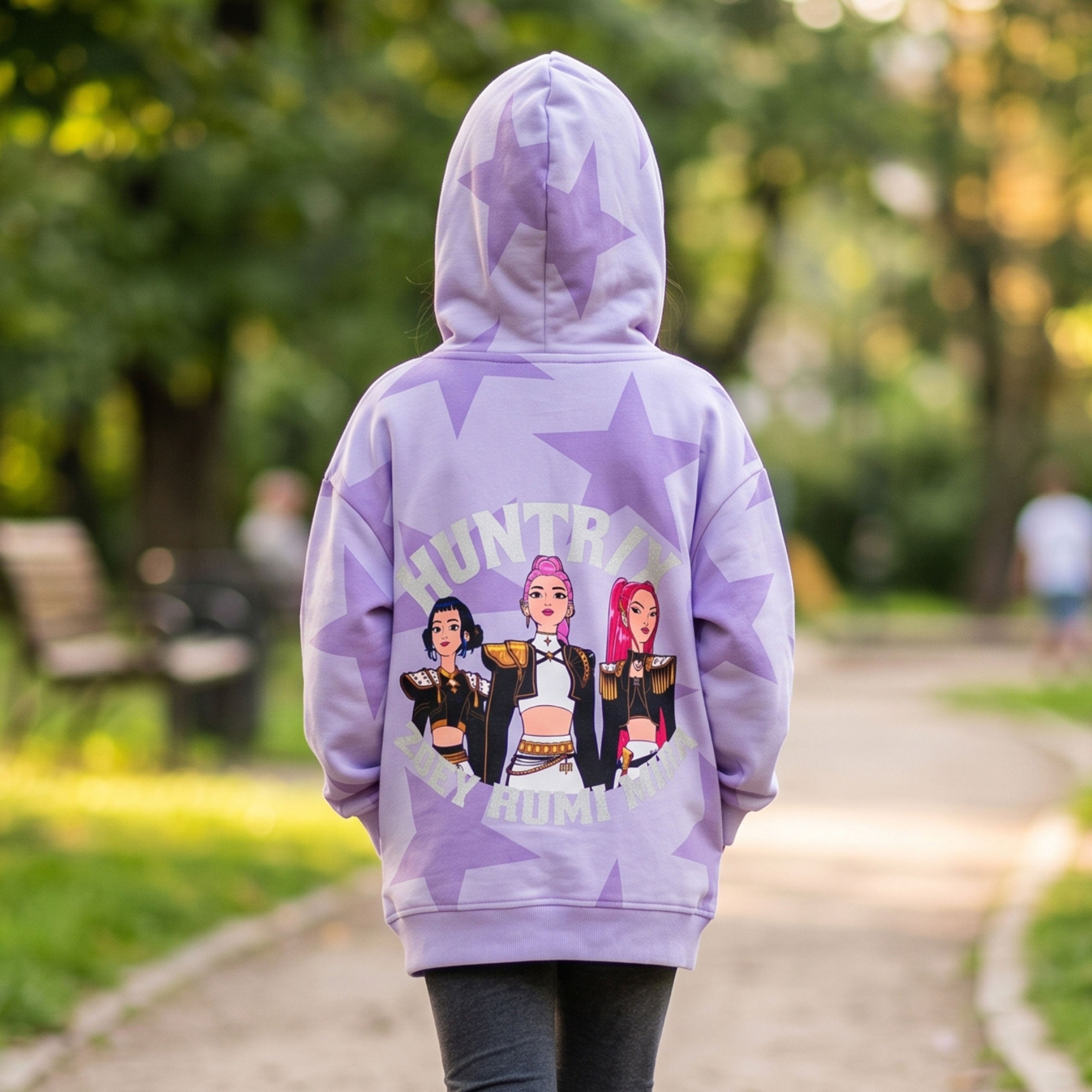 Kpop Demon Hunters Zip up Hoodie