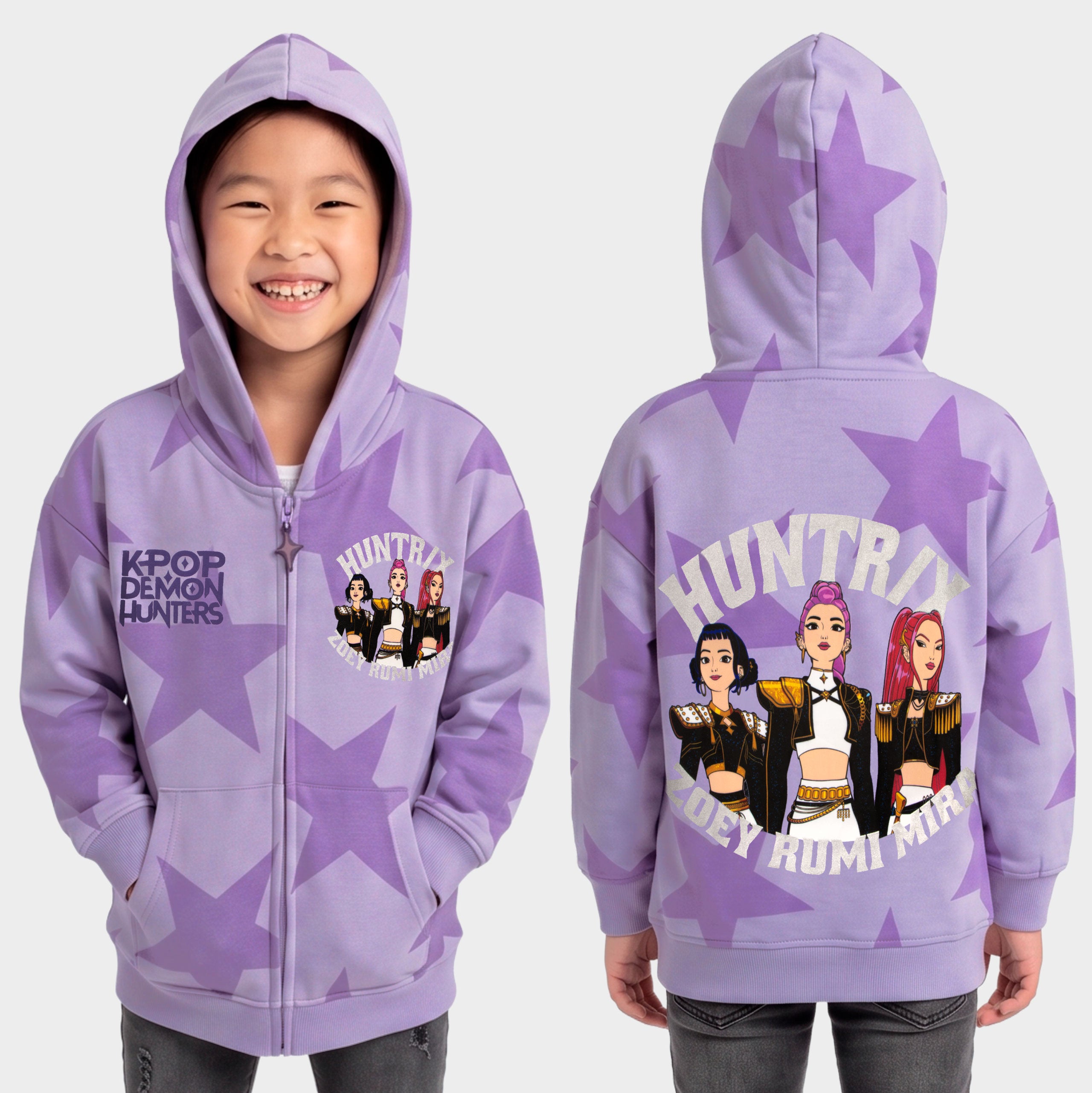 Kpop Demon Hunters Zip up Hoodie