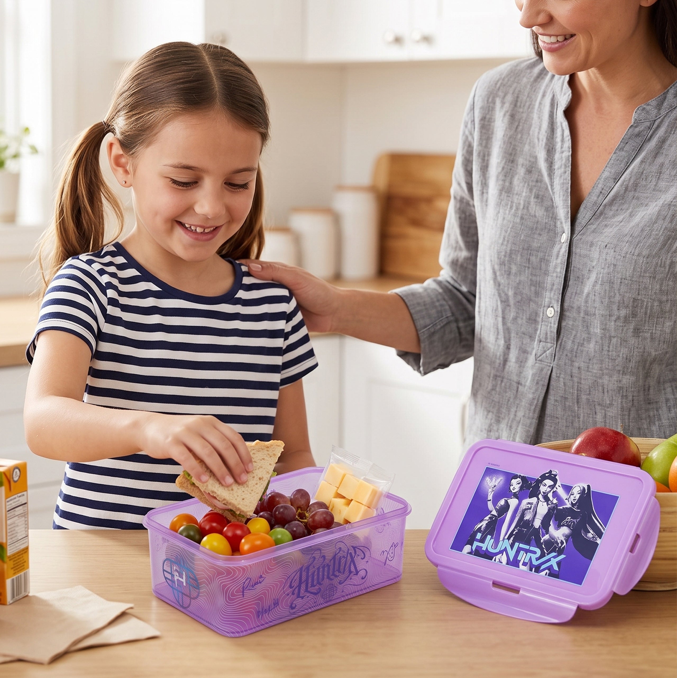 KPop Demon Hunters Zoey, Rumi & Mira Lunch Box
