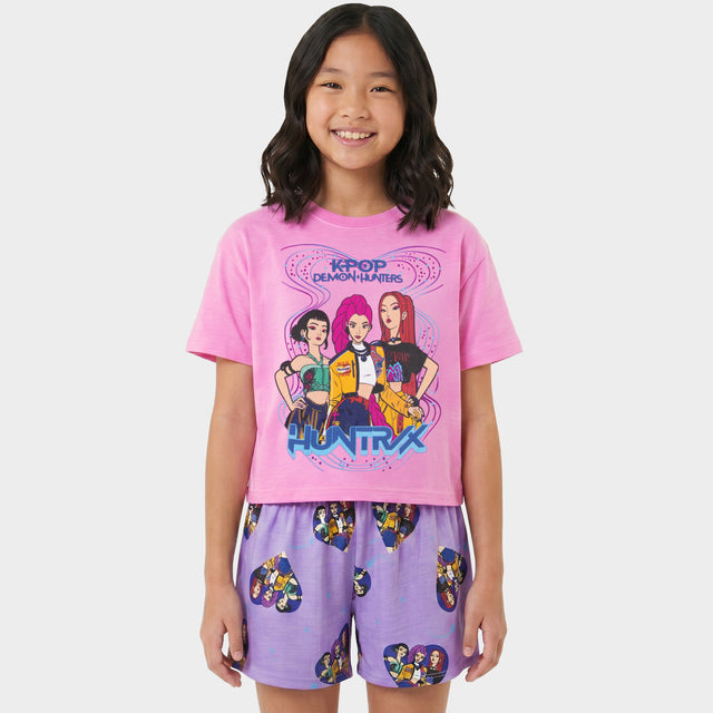 Kpop Demon Hunters Huntrix Short Pyjamas