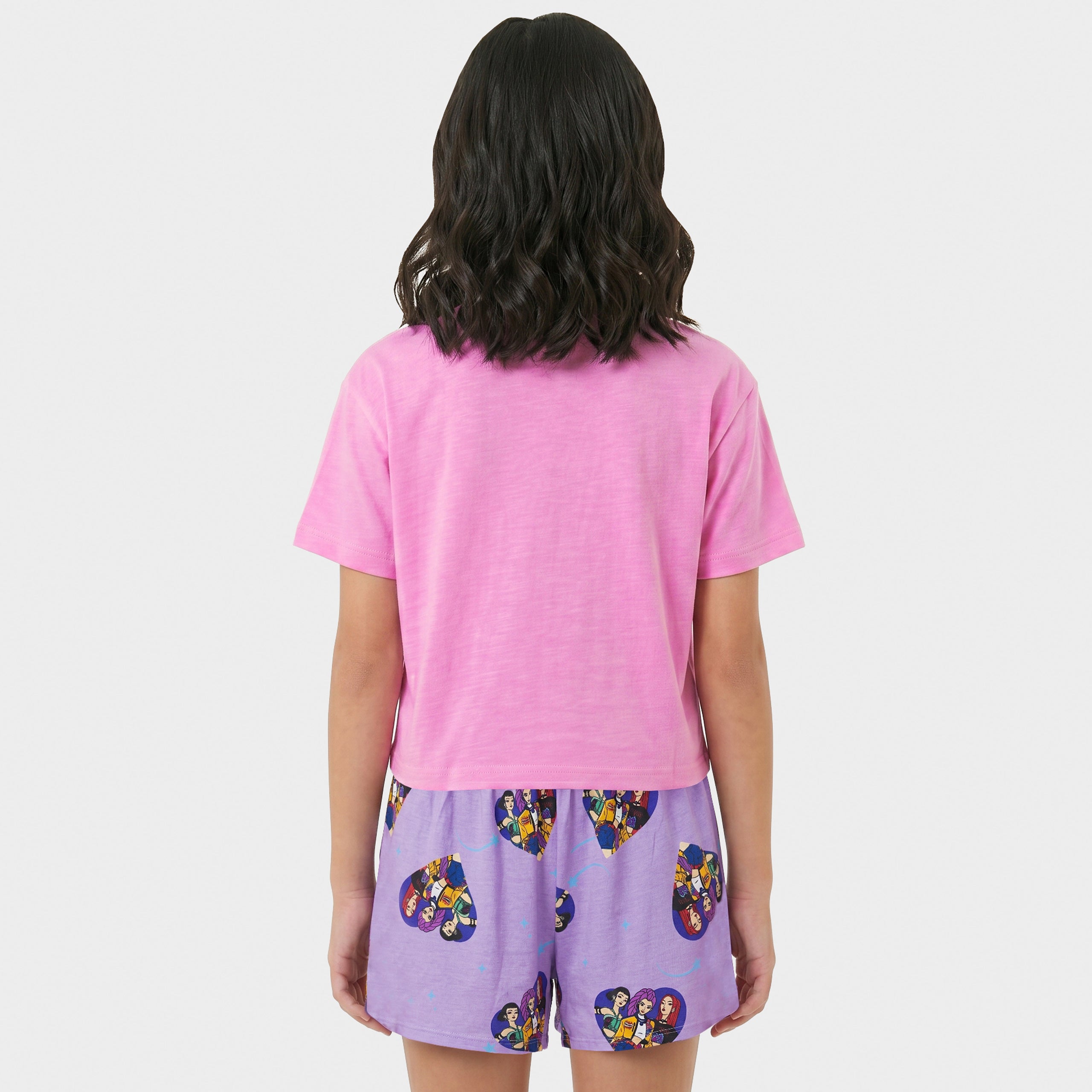Kpop Demon Hunters Huntrix Short Pyjamas