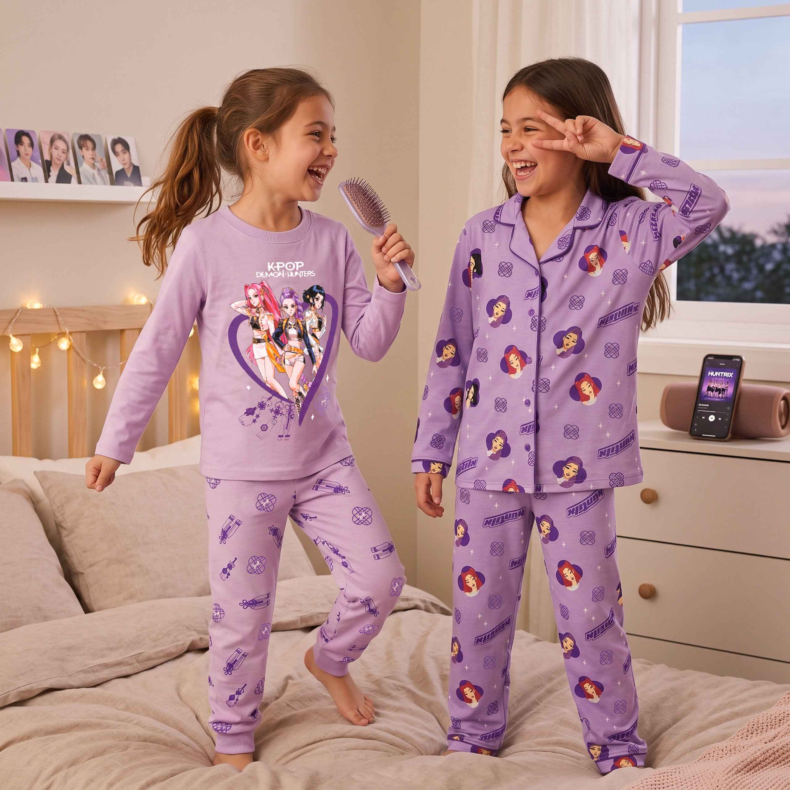 KPop Demon Hunters Huntrix Pyjamas
