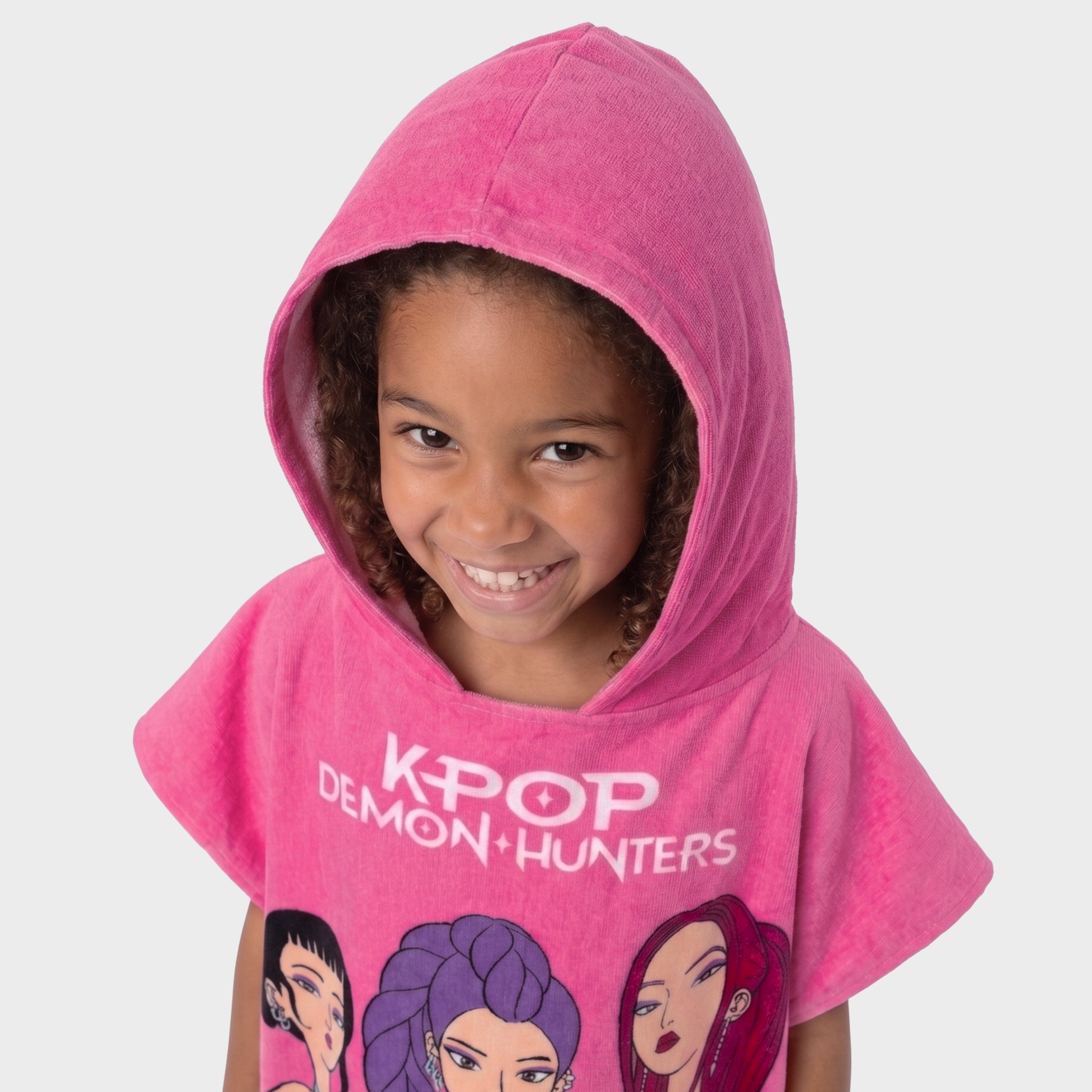 K-Pop Demon Hunters Huntrix Towel Poncho