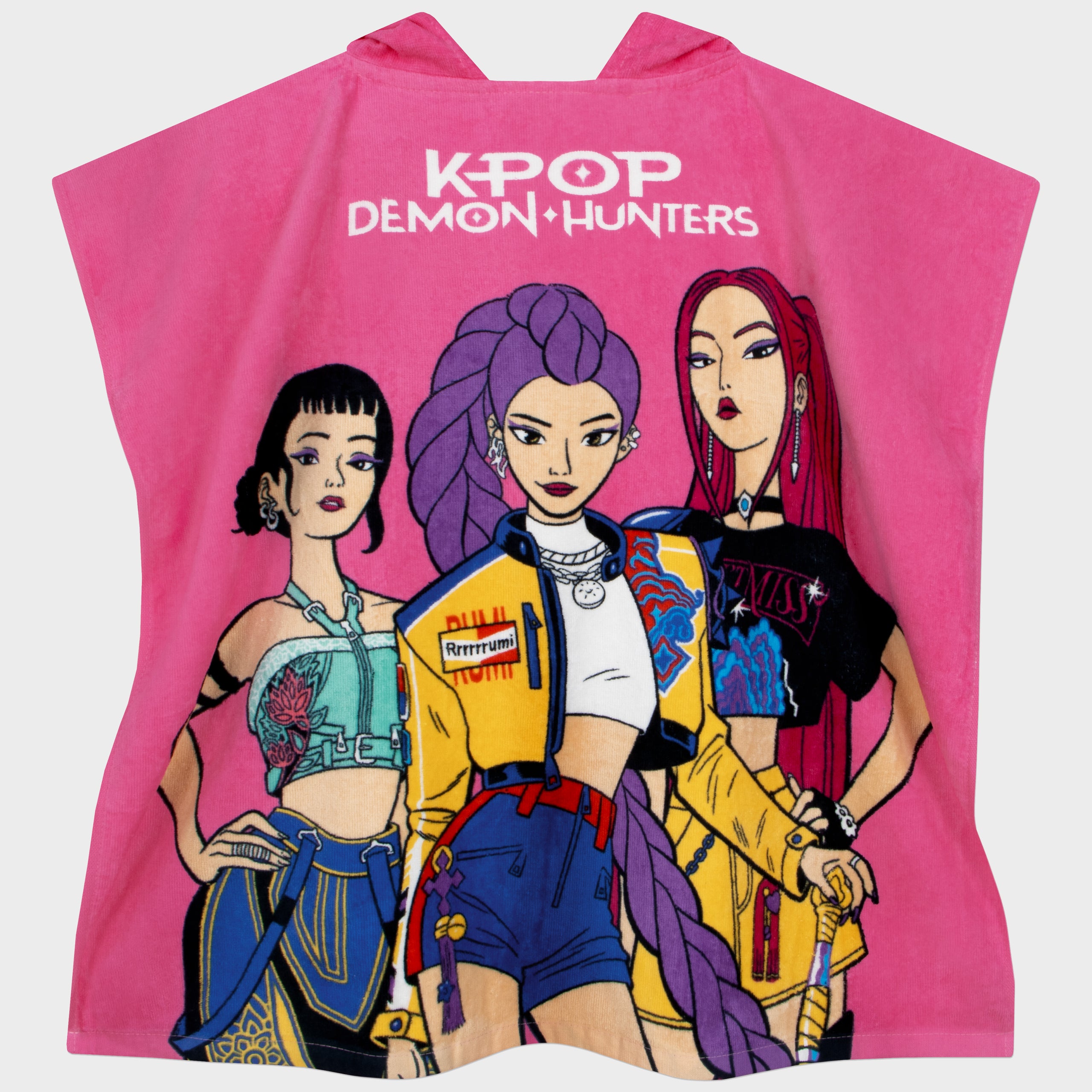 K-Pop Demon Hunters Huntrix Towel Poncho