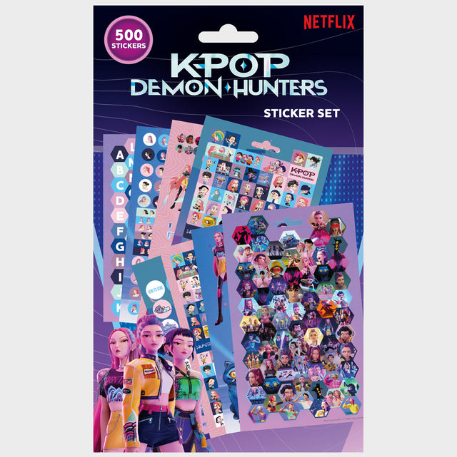 Kpop Demon Hunters Crafts | Sticker Book | ONE SIZE