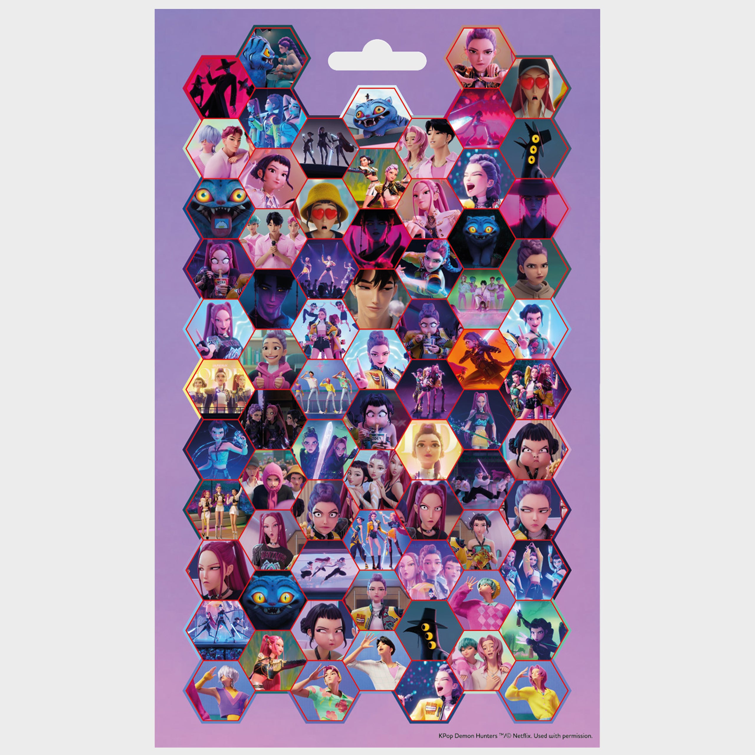 Kpop Demon Hunters Crafts | Sticker Book | ONE SIZE