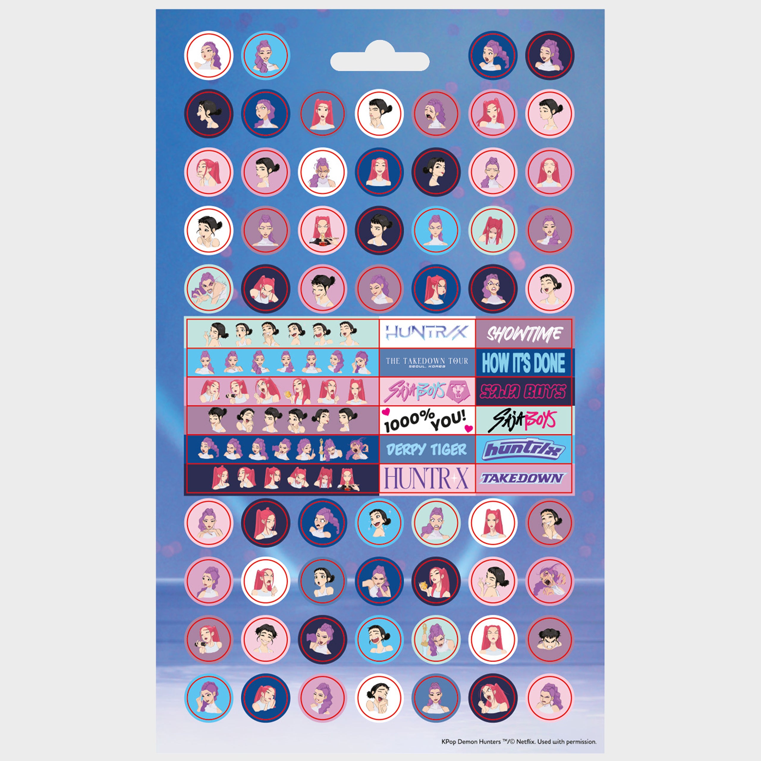 Kpop Demon Hunters Crafts | Sticker Book | ONE SIZE