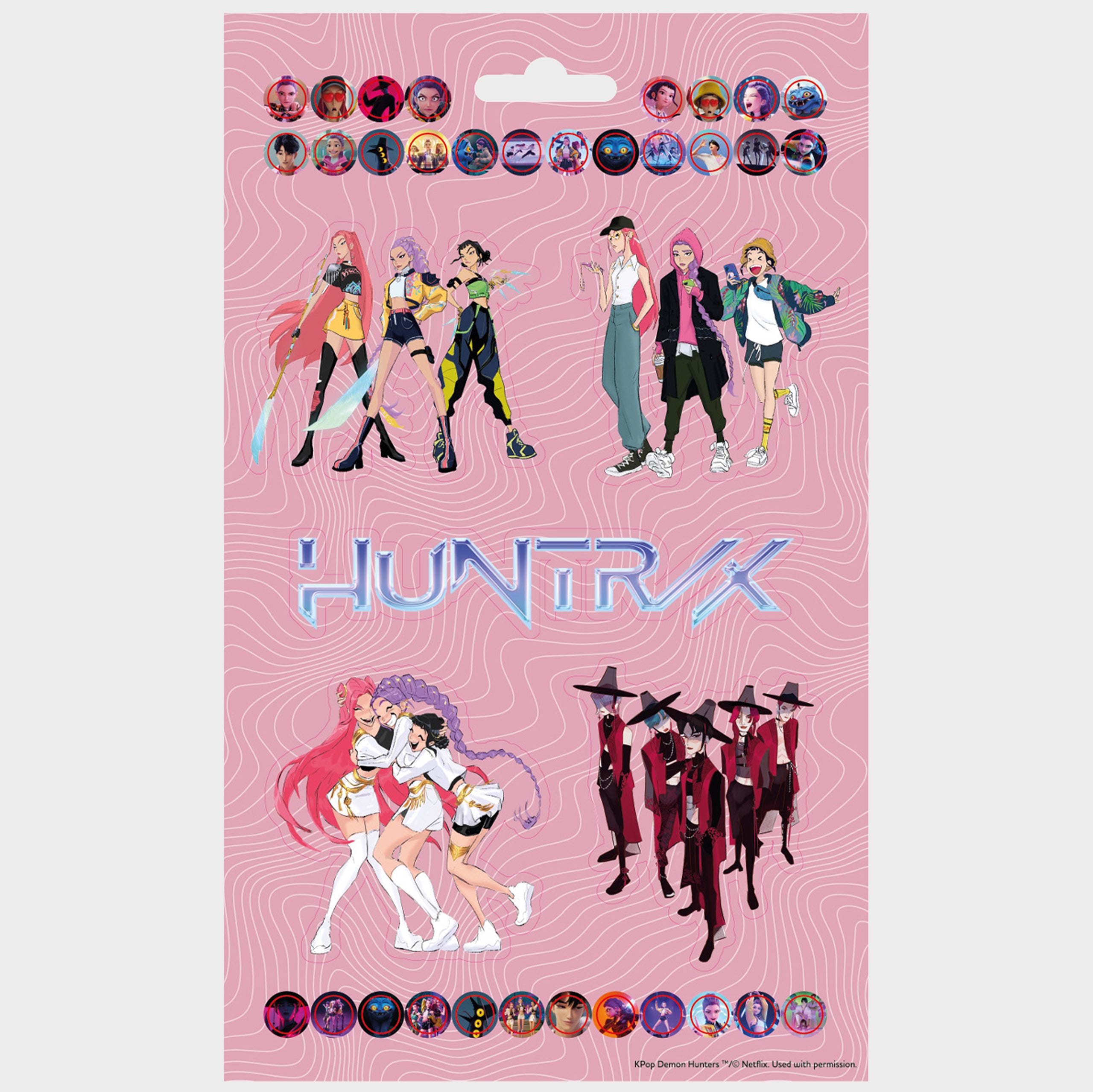 Kpop Demon Hunters Crafts | Sticker Book | ONE SIZE