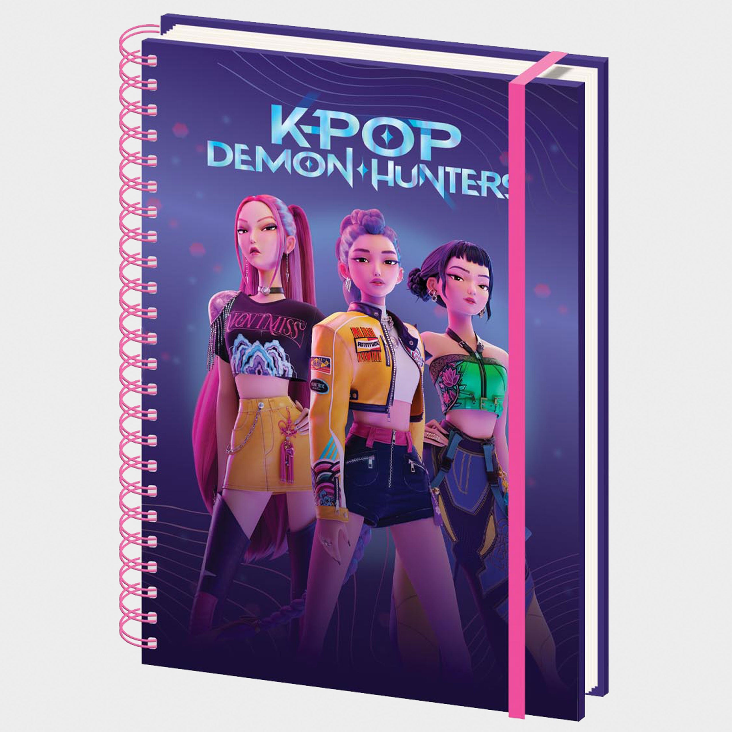 KPop Demon Hunters Huntrix Notebook