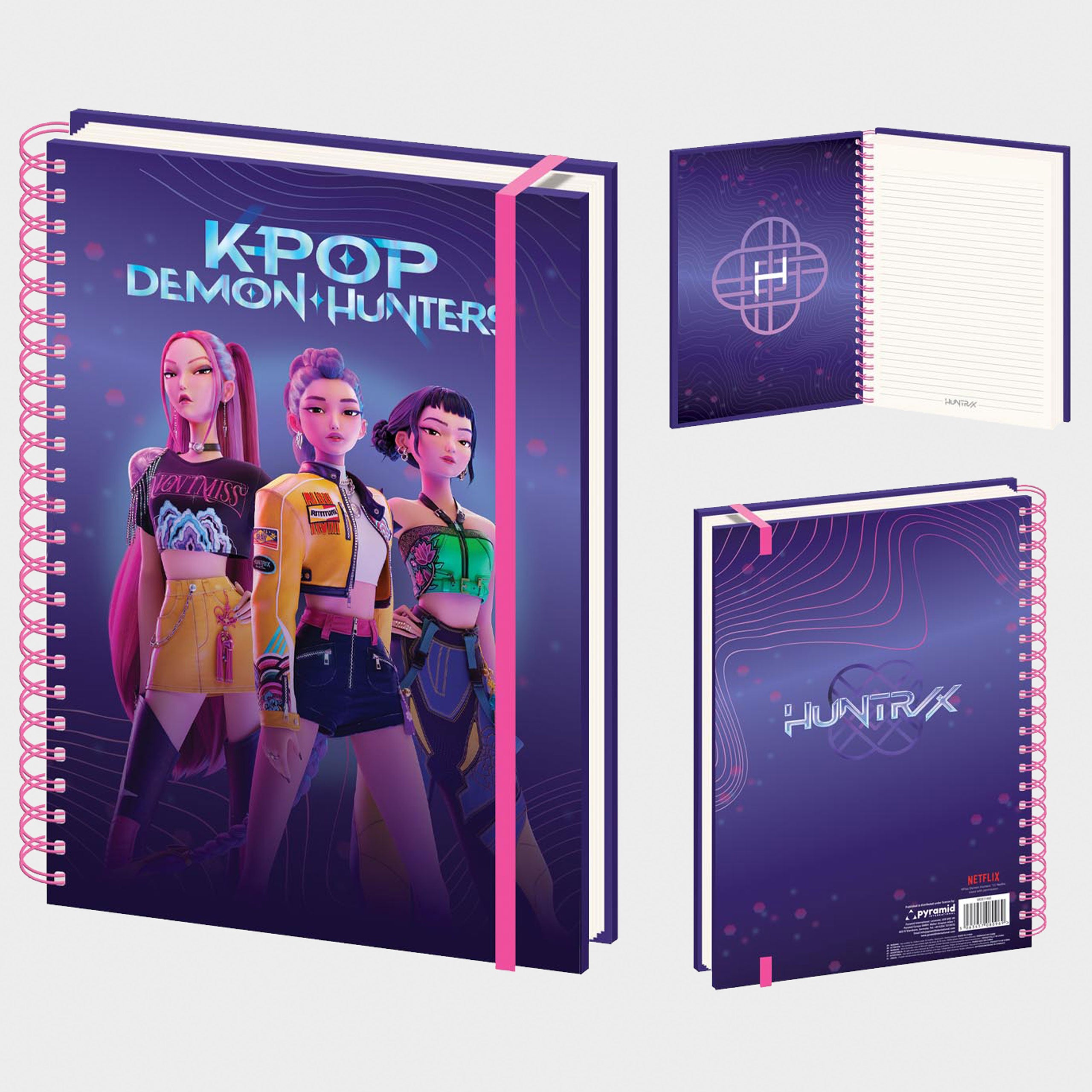 KPop Demon Hunters Huntrix Notebook