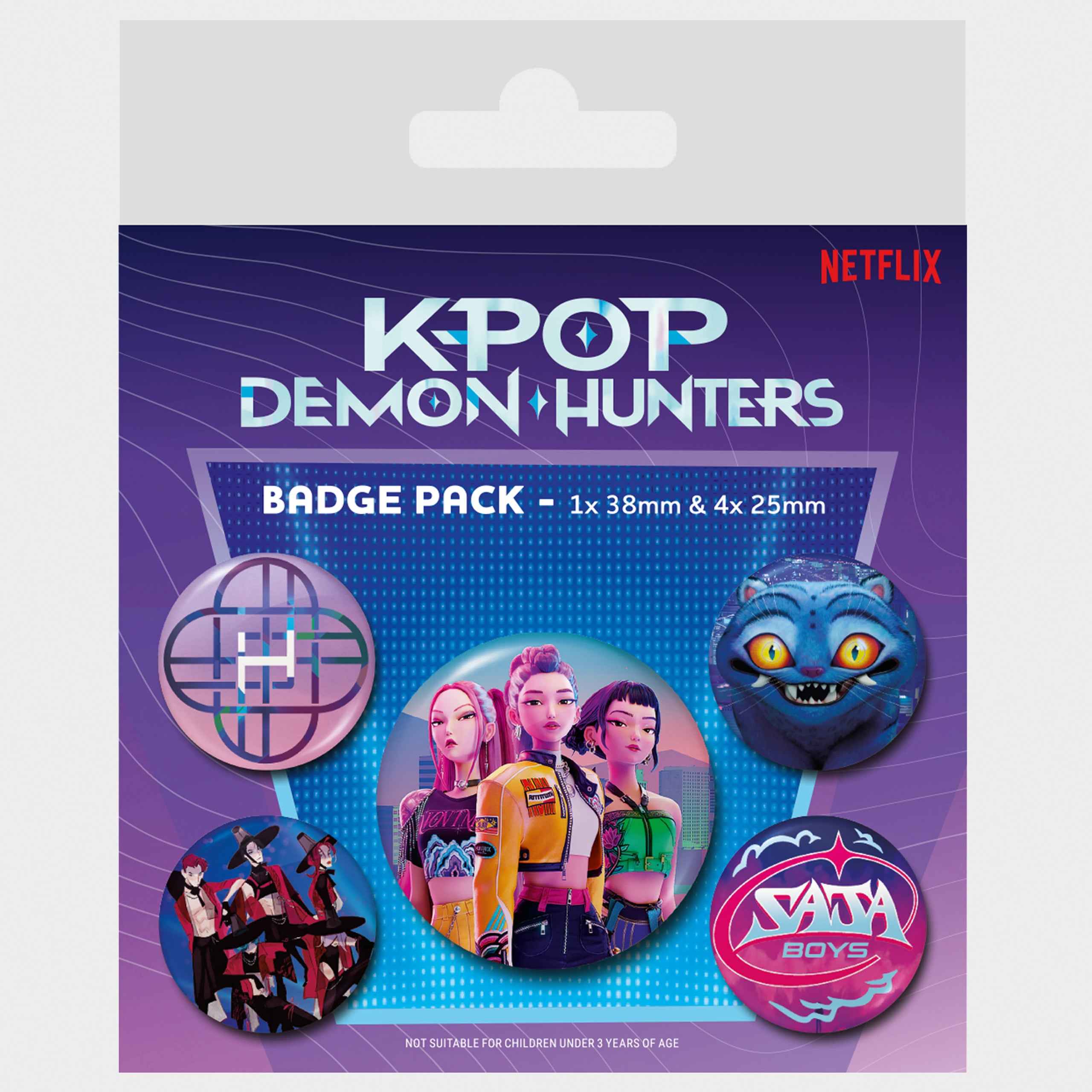 Kpop Demon Hunters Badges