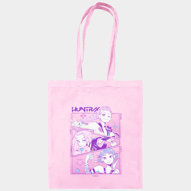 Kpop Demon Hunters Light Pink Tote Bag