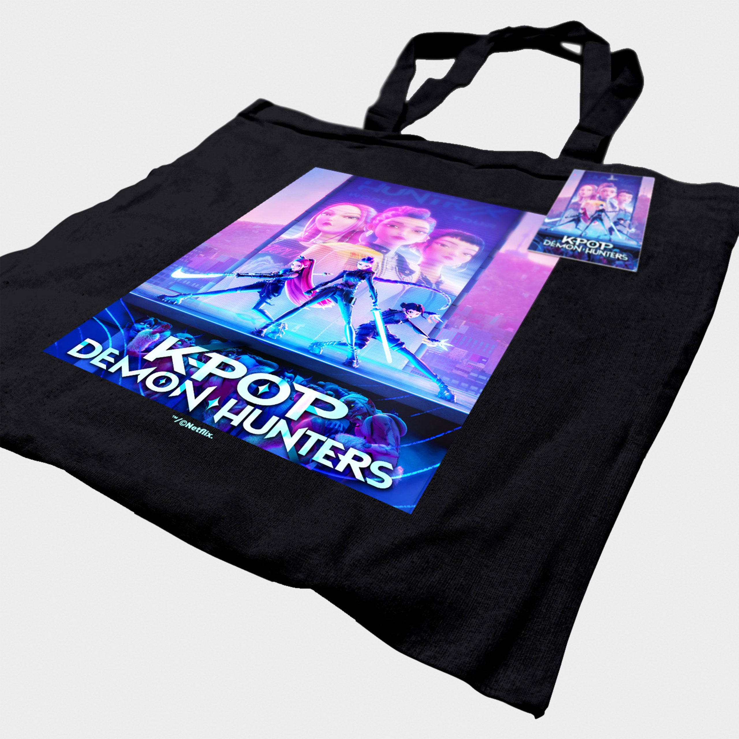 Kpop Demon Hunters Key Art Tote Bag