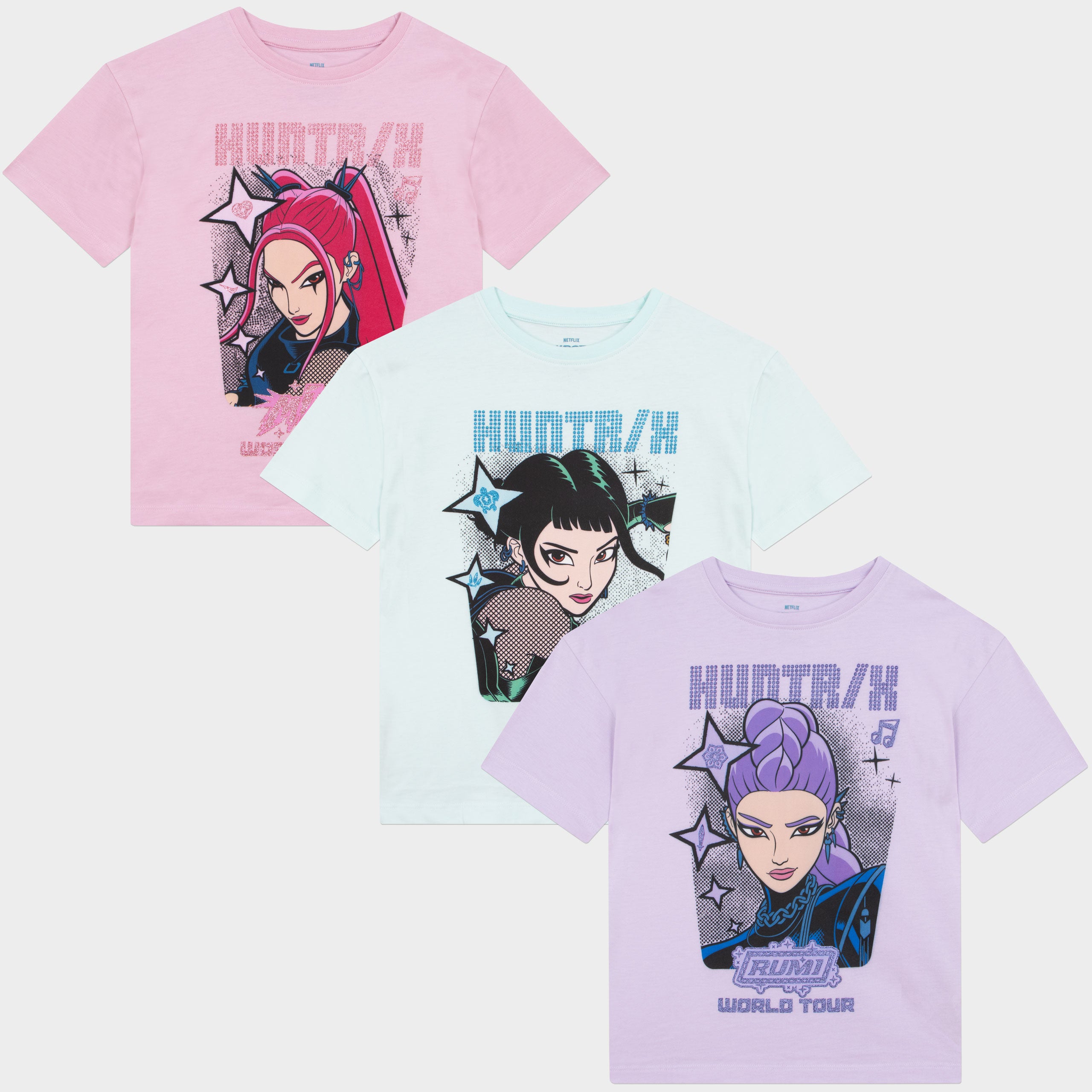 Kpop Demon Hunters Multipack T-shirts