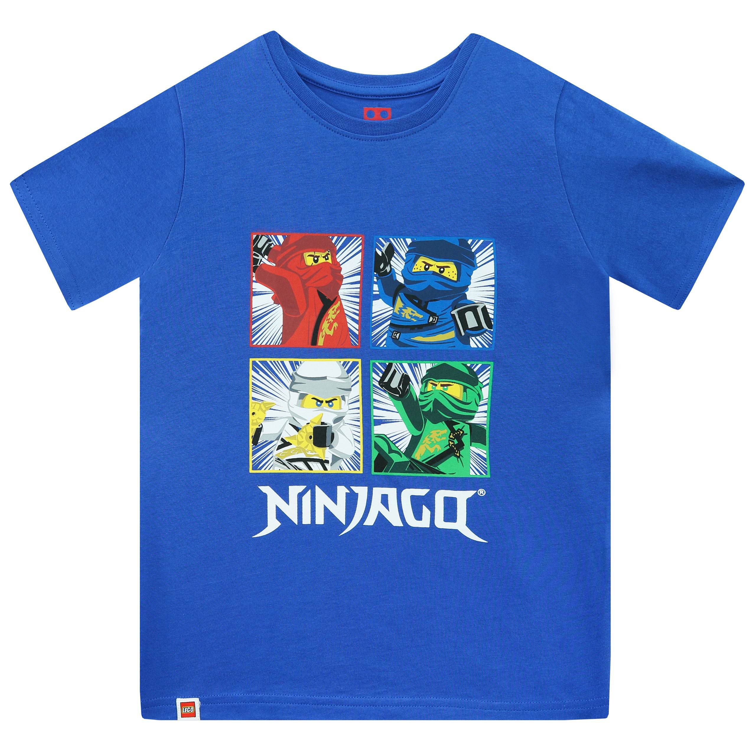 Lego Tee Shirt Ninjago LEGO® Kidswear LWTANO Print T-shirt Dark Navy/dark Blue