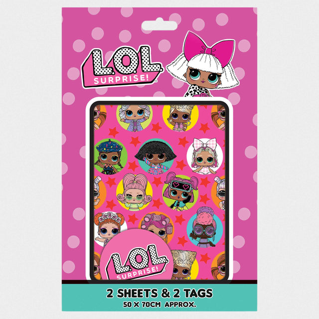 L.O.L. Surprise! Gift Wrap And Tags