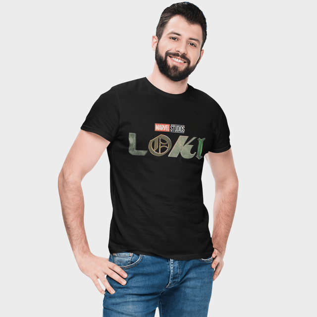 Mens Marvel T-Shirt - Loki - Character.com