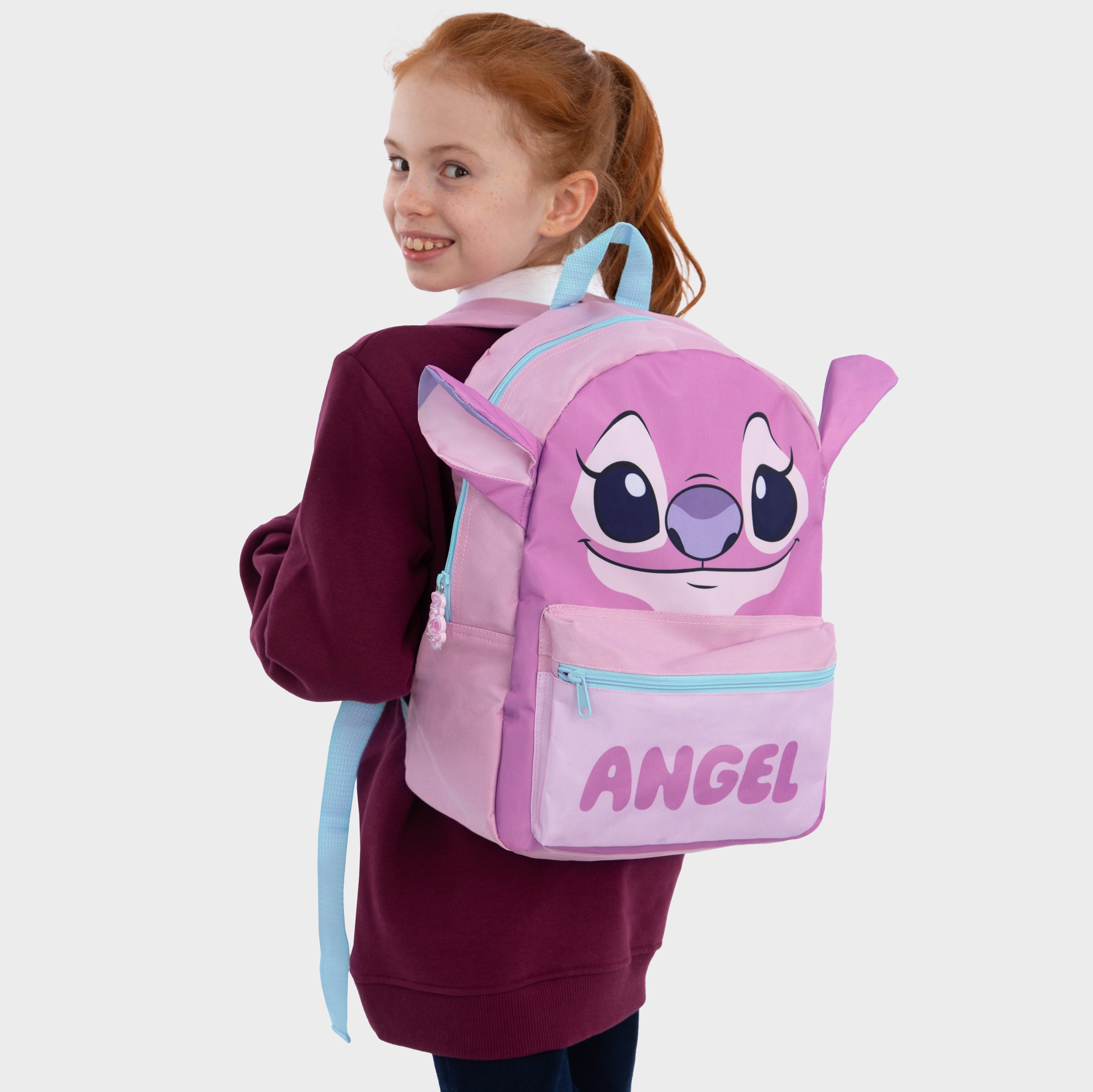 Lilo & Stitch Angel Backpack with 3D Ears