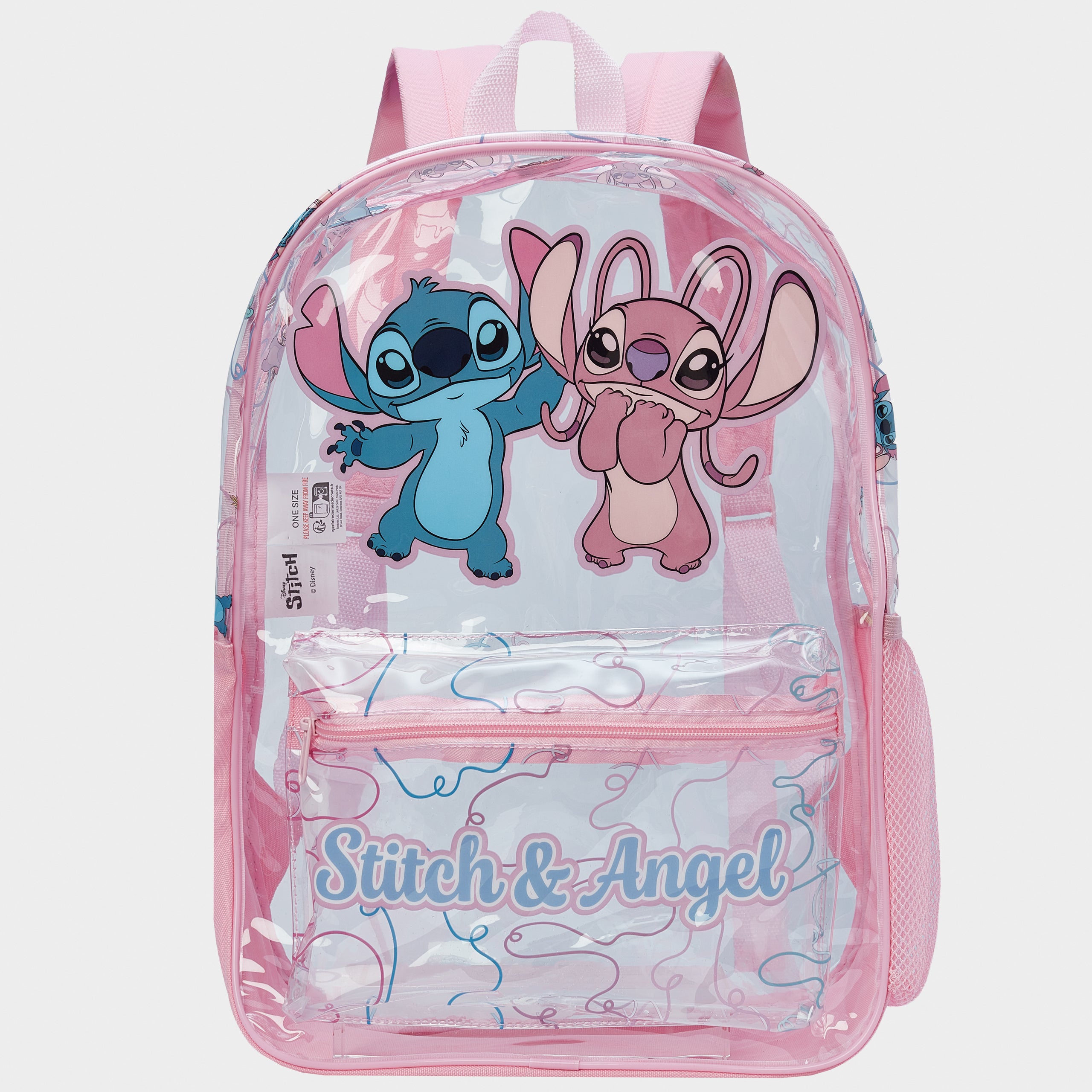 Lilo & Stitch Transparent Backpack