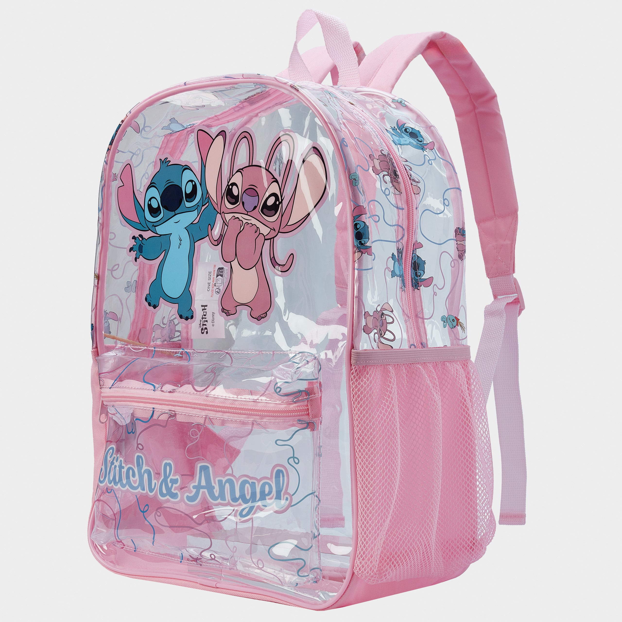 Lilo & Stitch Transparent Backpack