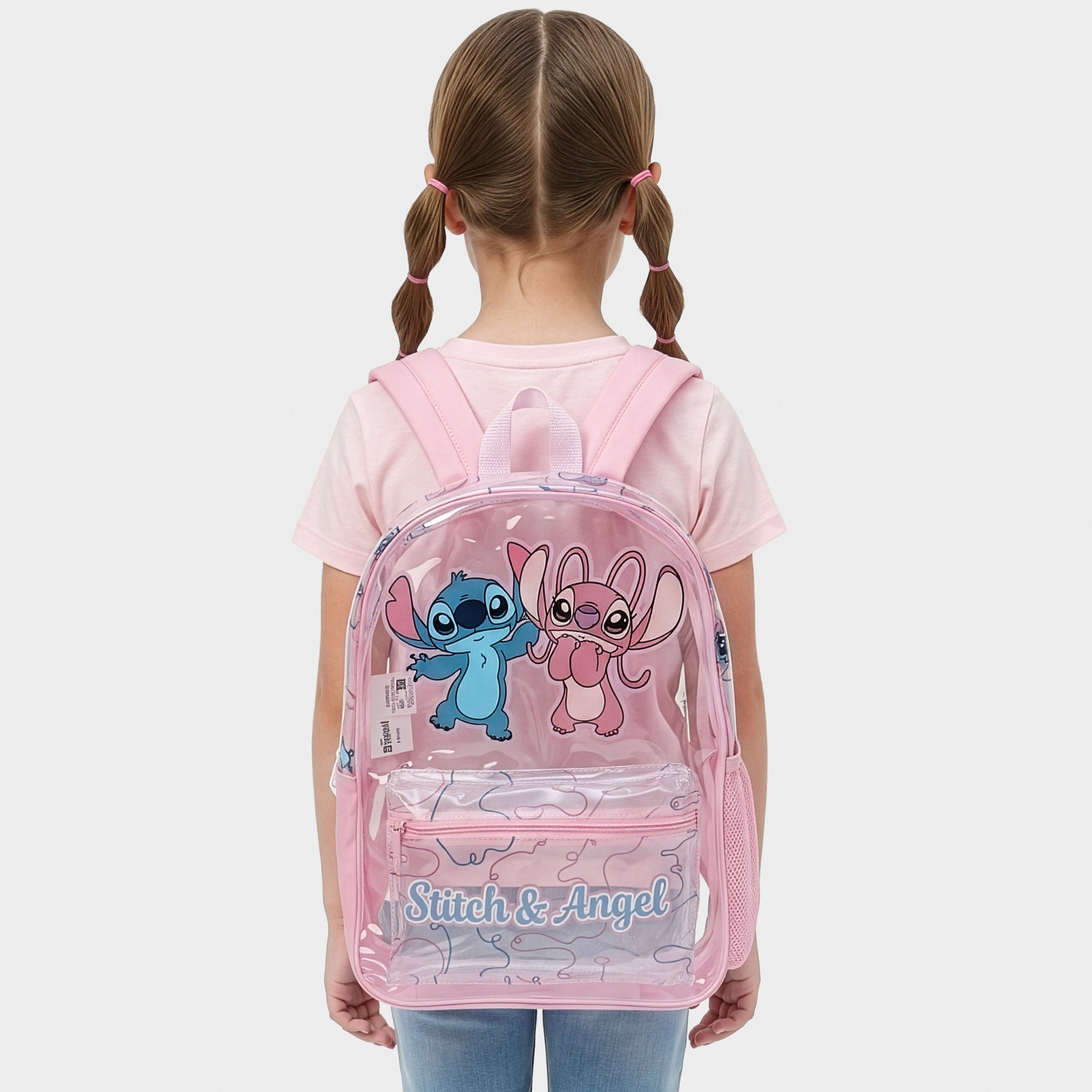 Lilo & Stitch Transparent Backpack