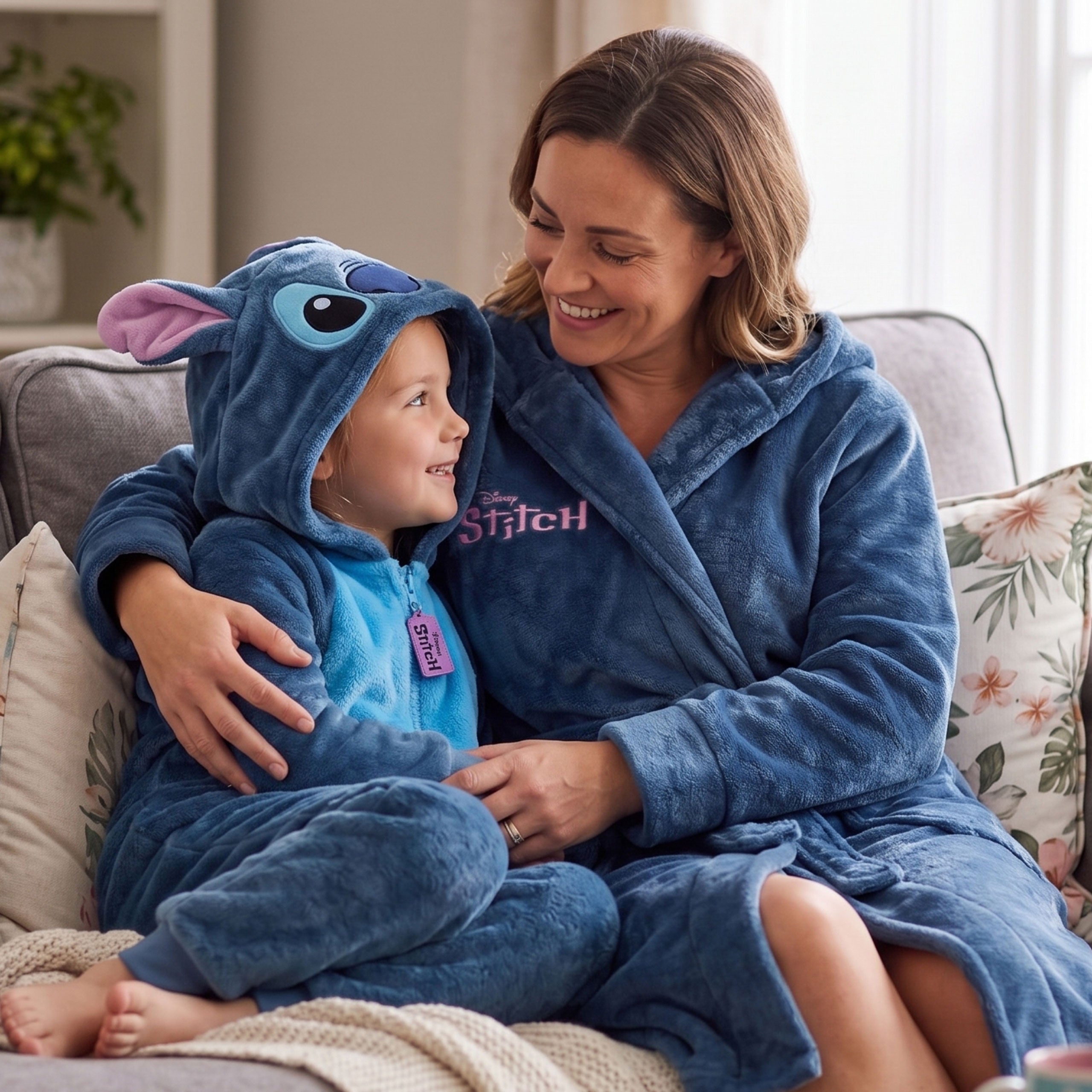 Disney Lilo And Stitch 3D Ears Dressing Gown