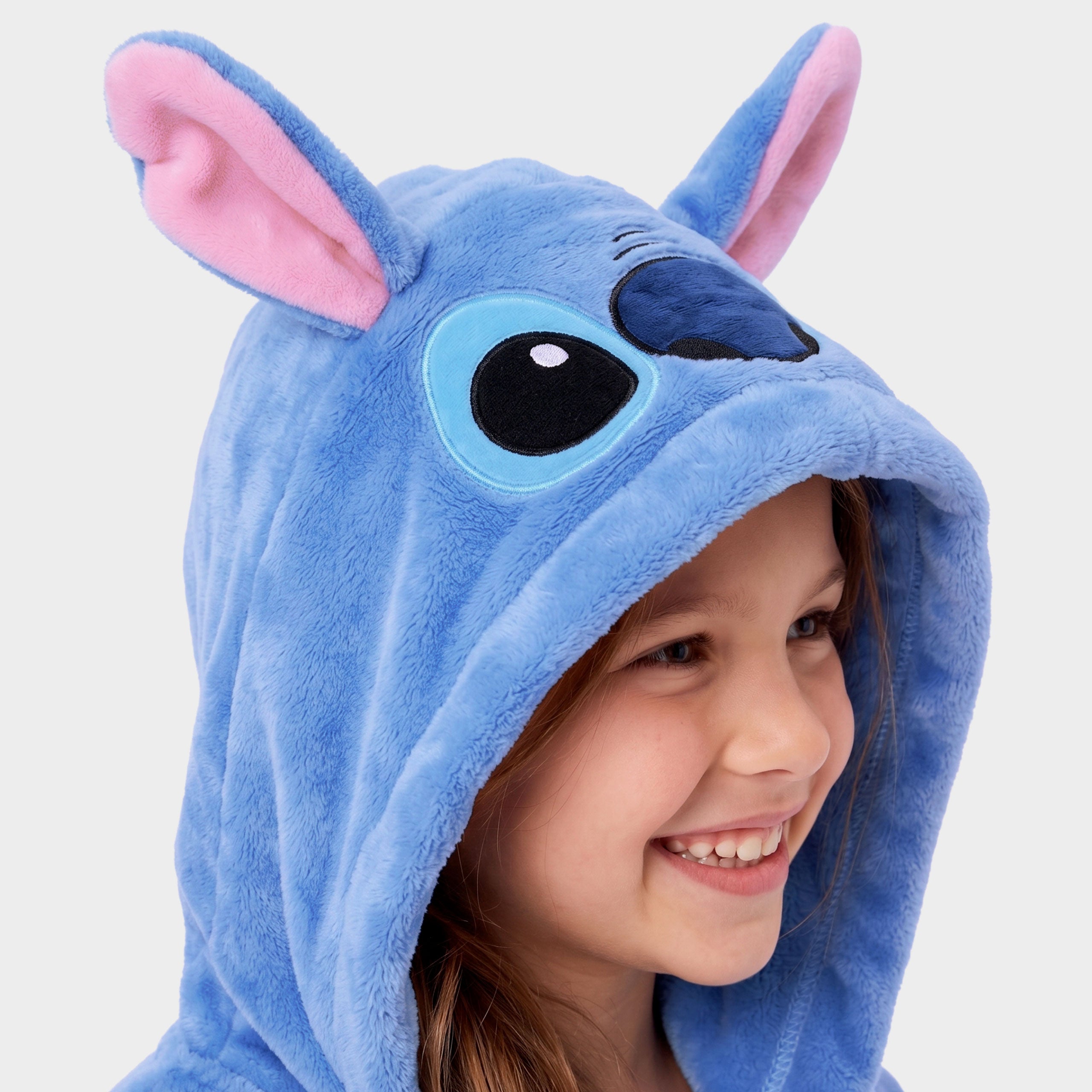 Disney Lilo And Stitch Dressing Gown - 3D Ears