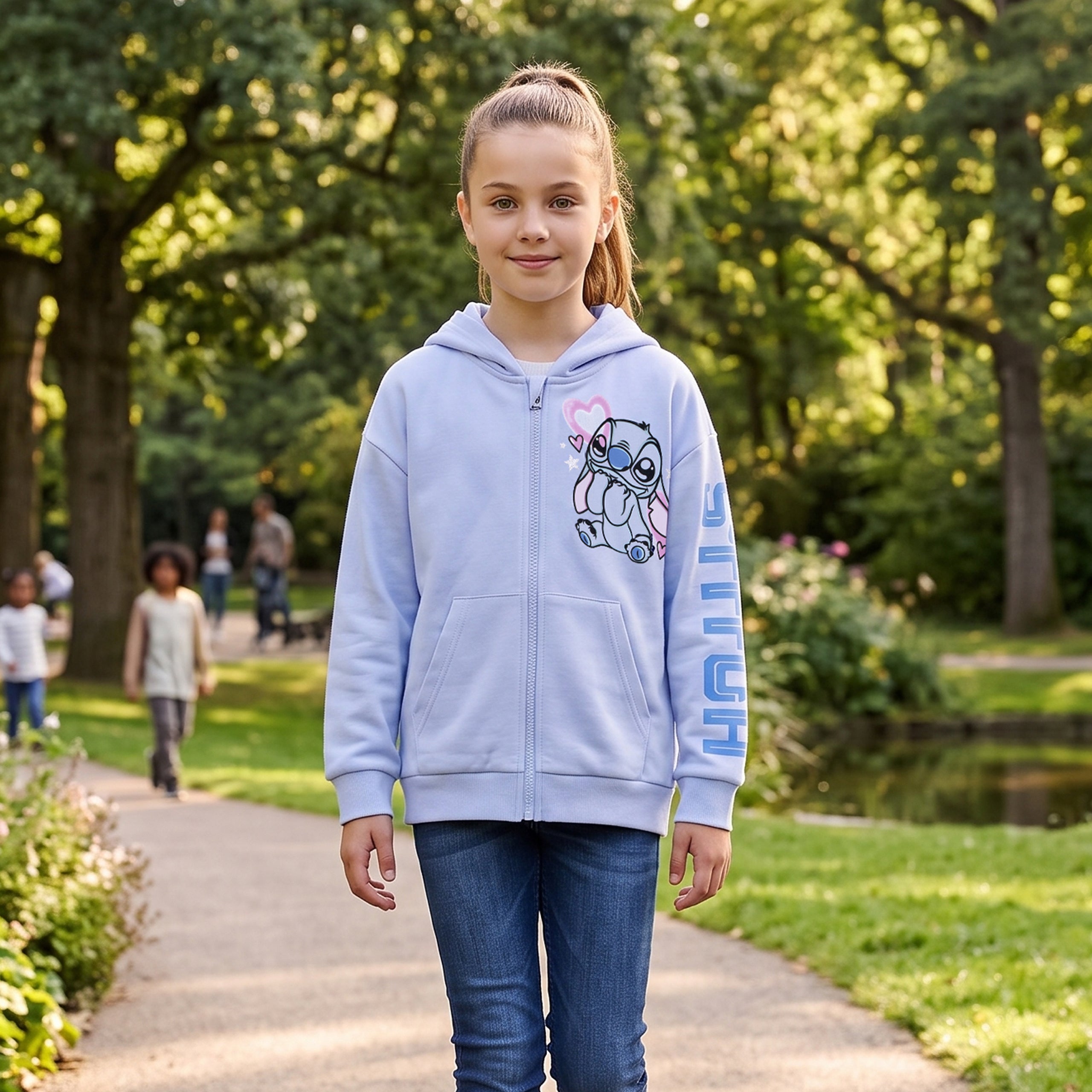 Disney Lilo & Stitch Glitter Hoodie