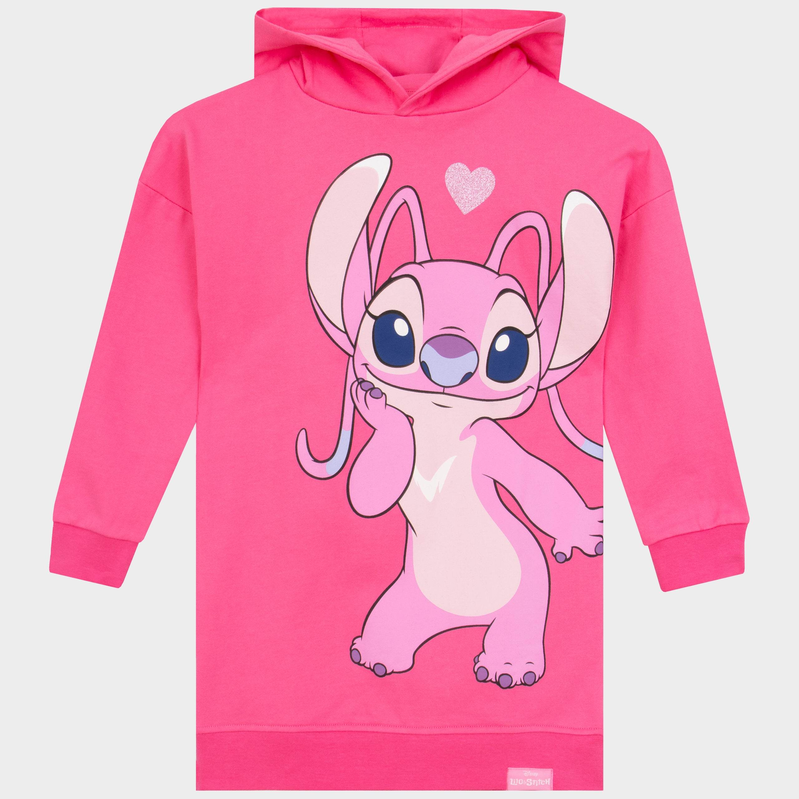 Lilo And Stitch Longline Hoodie - Angel - Character.com