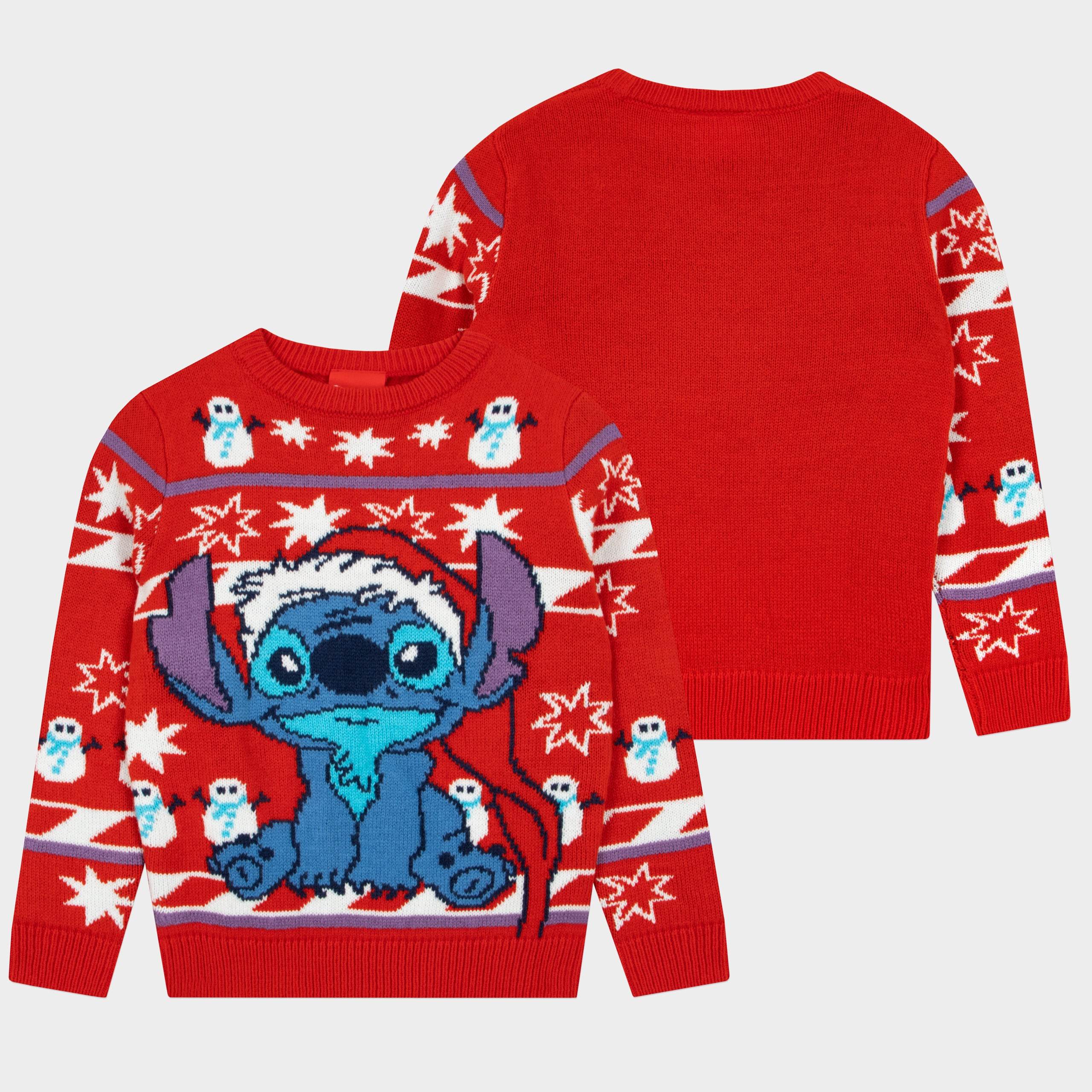 Lilo And Stitch Womens Christmas Jumper - Character.com
