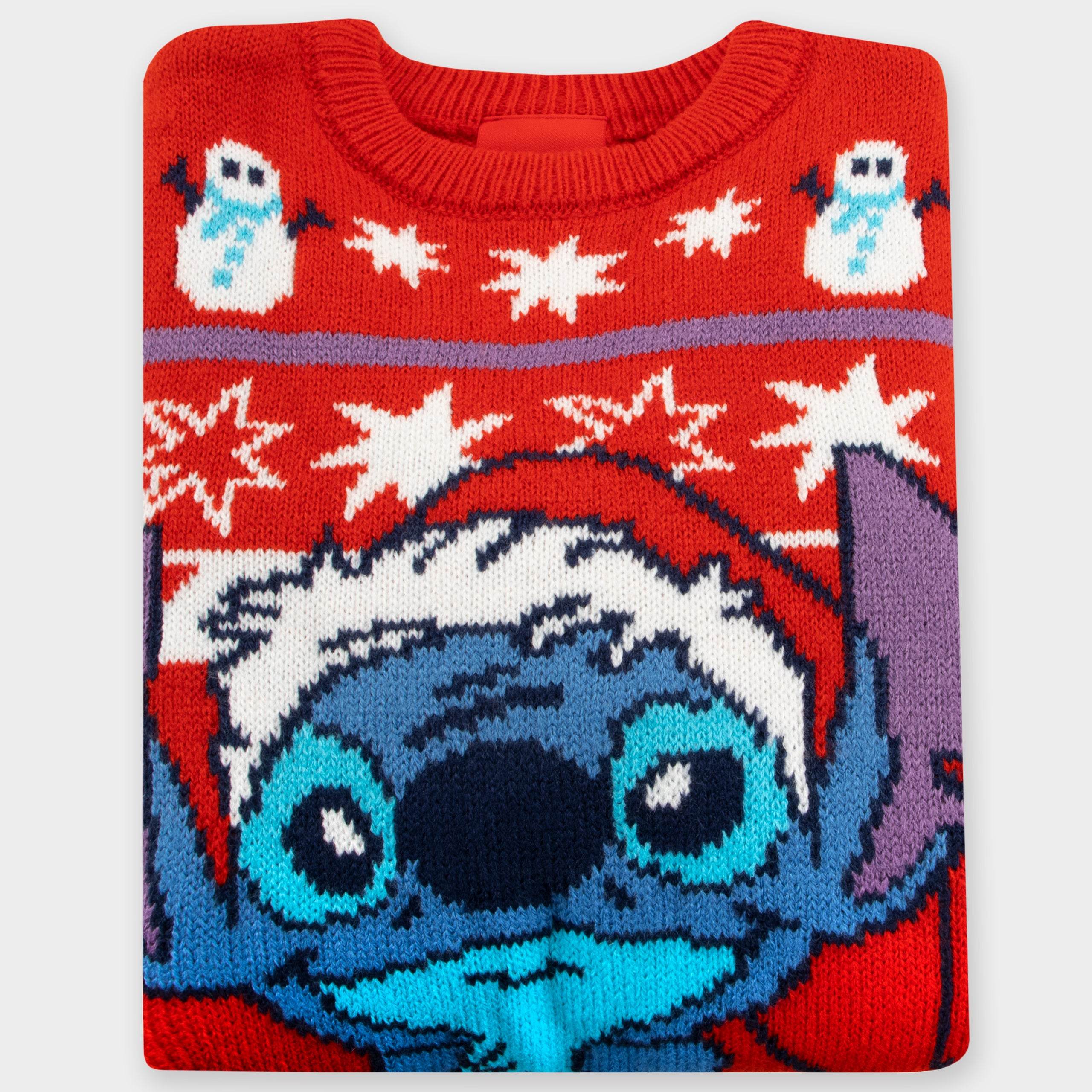 Lilo And Stitch Womens Christmas Jumper - Character.com