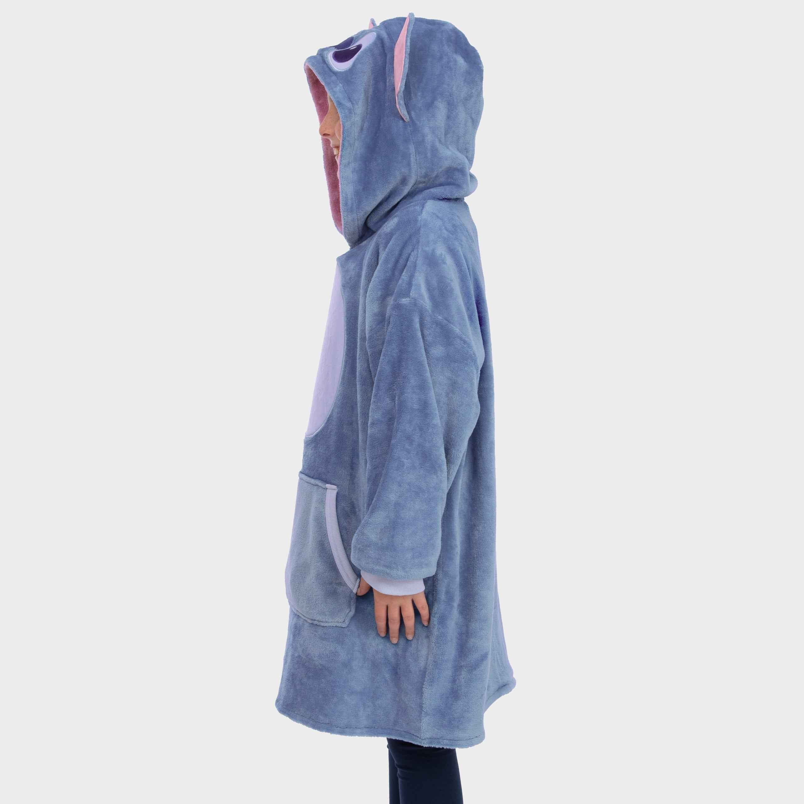 Stitch & Angel Reversible Hoodie Blanket