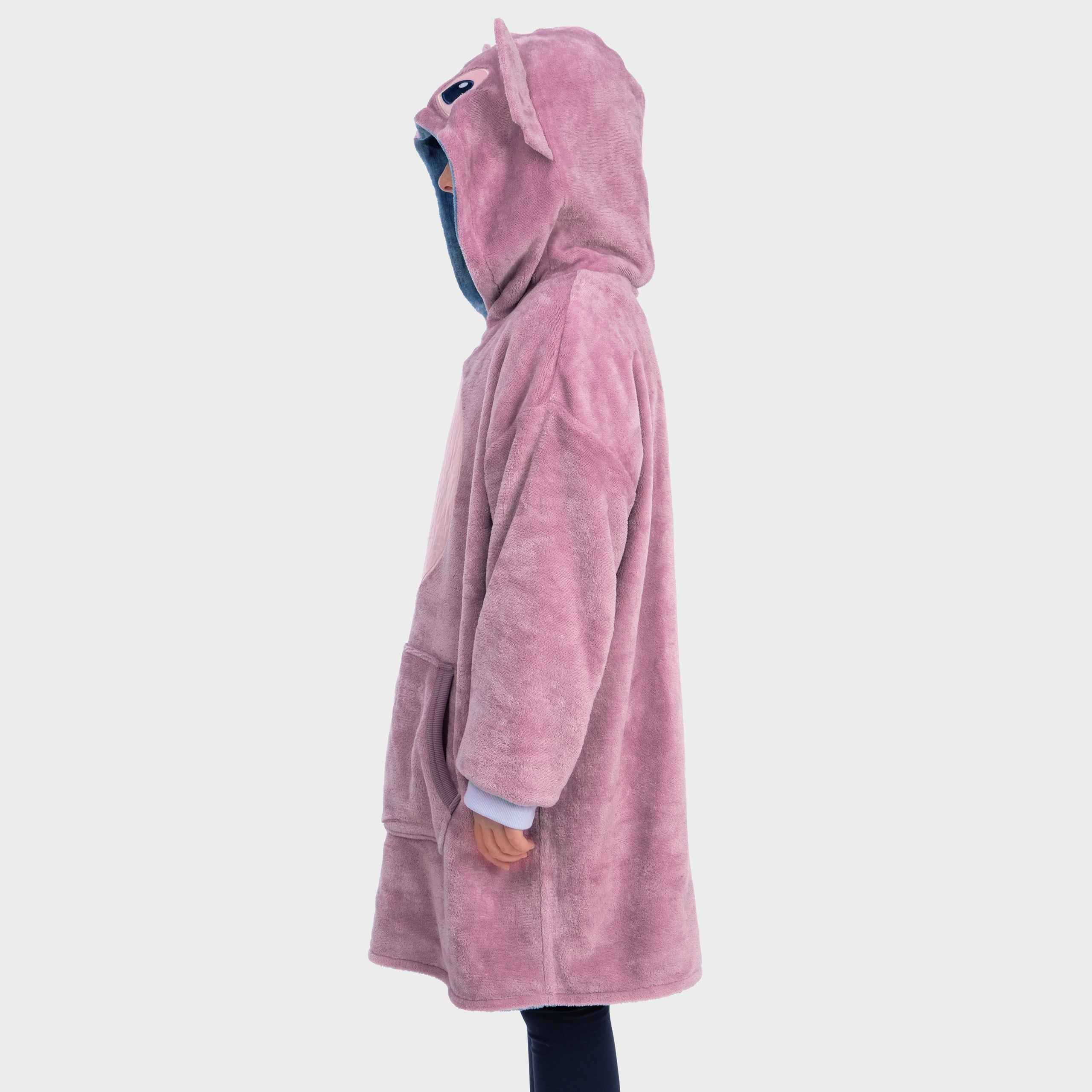 Stitch & Angel Reversible Hoodie Blanket