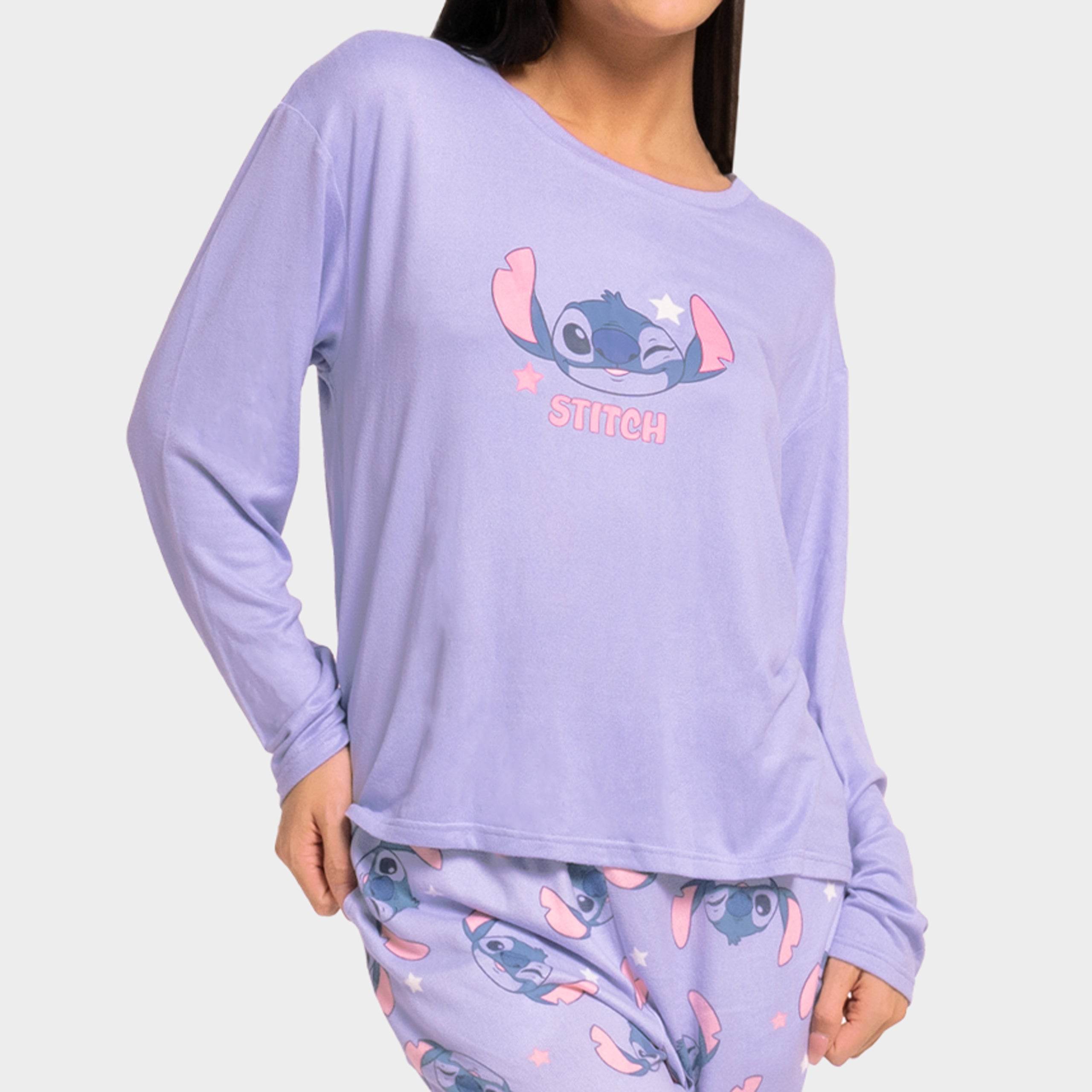 Disney Womens Pyjamas Lilo And Stitch Womens PJs