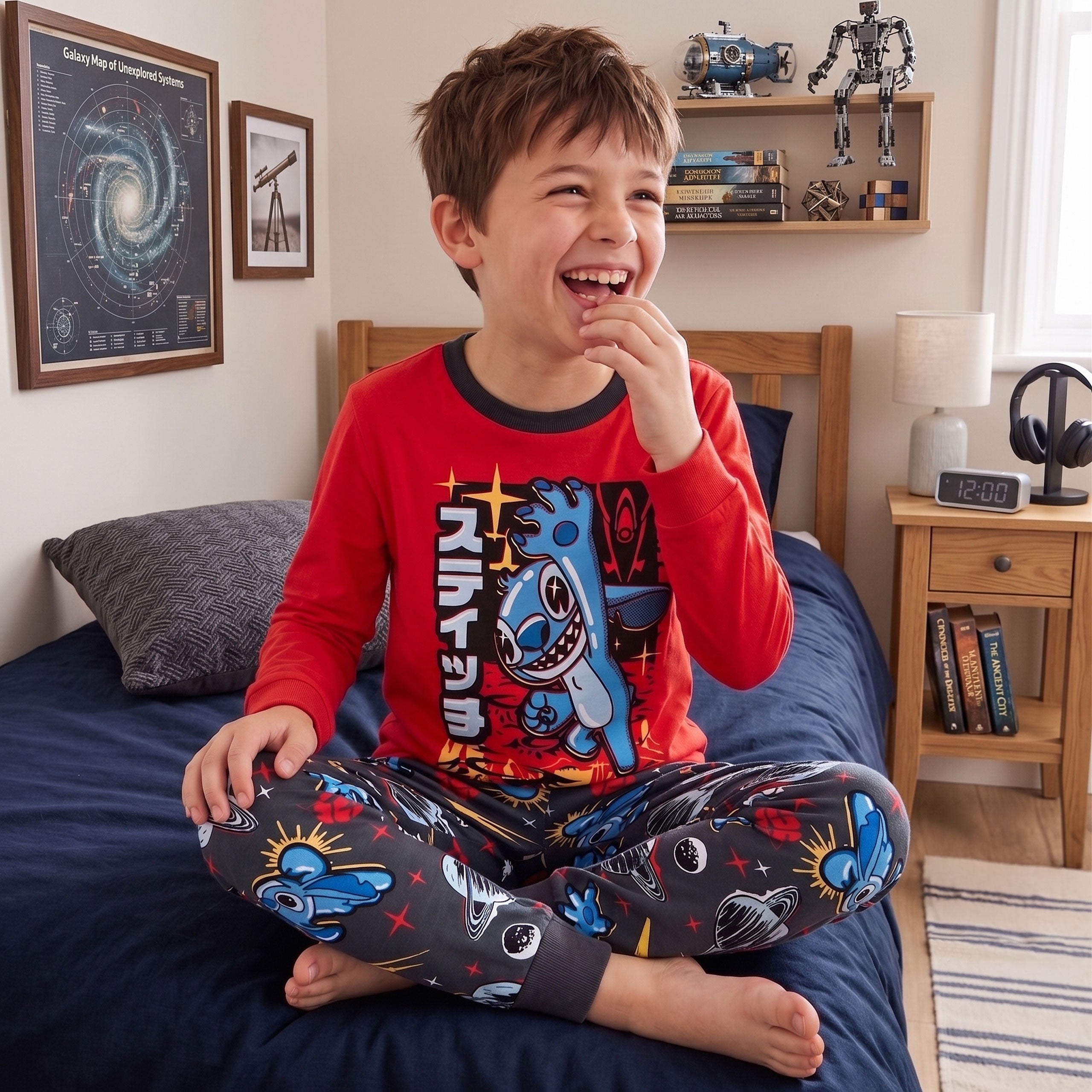 Lilo & Stitch In Space Long Pyjamas