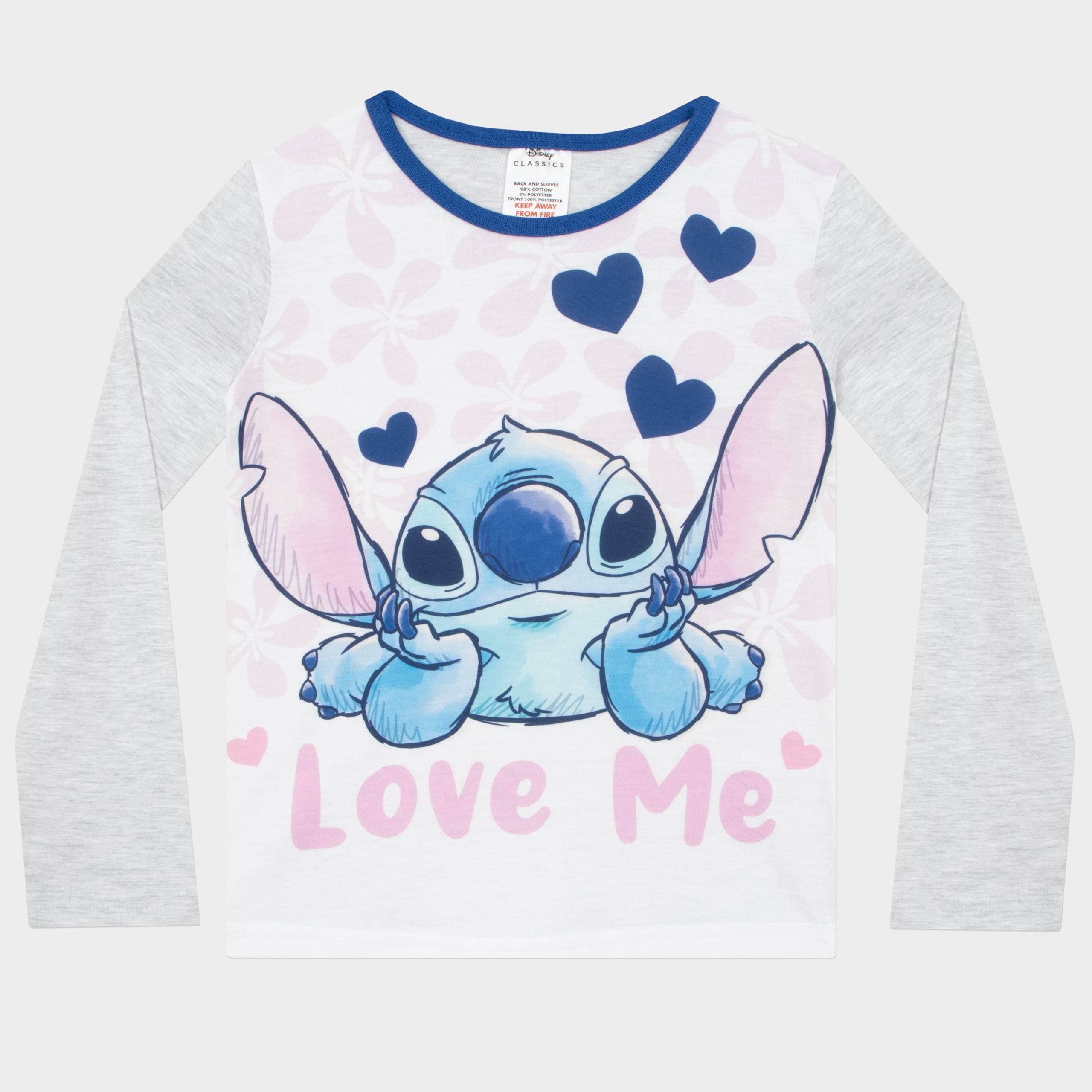 Girls Lilo and Stitch Love Me Pyjamas - Character.com