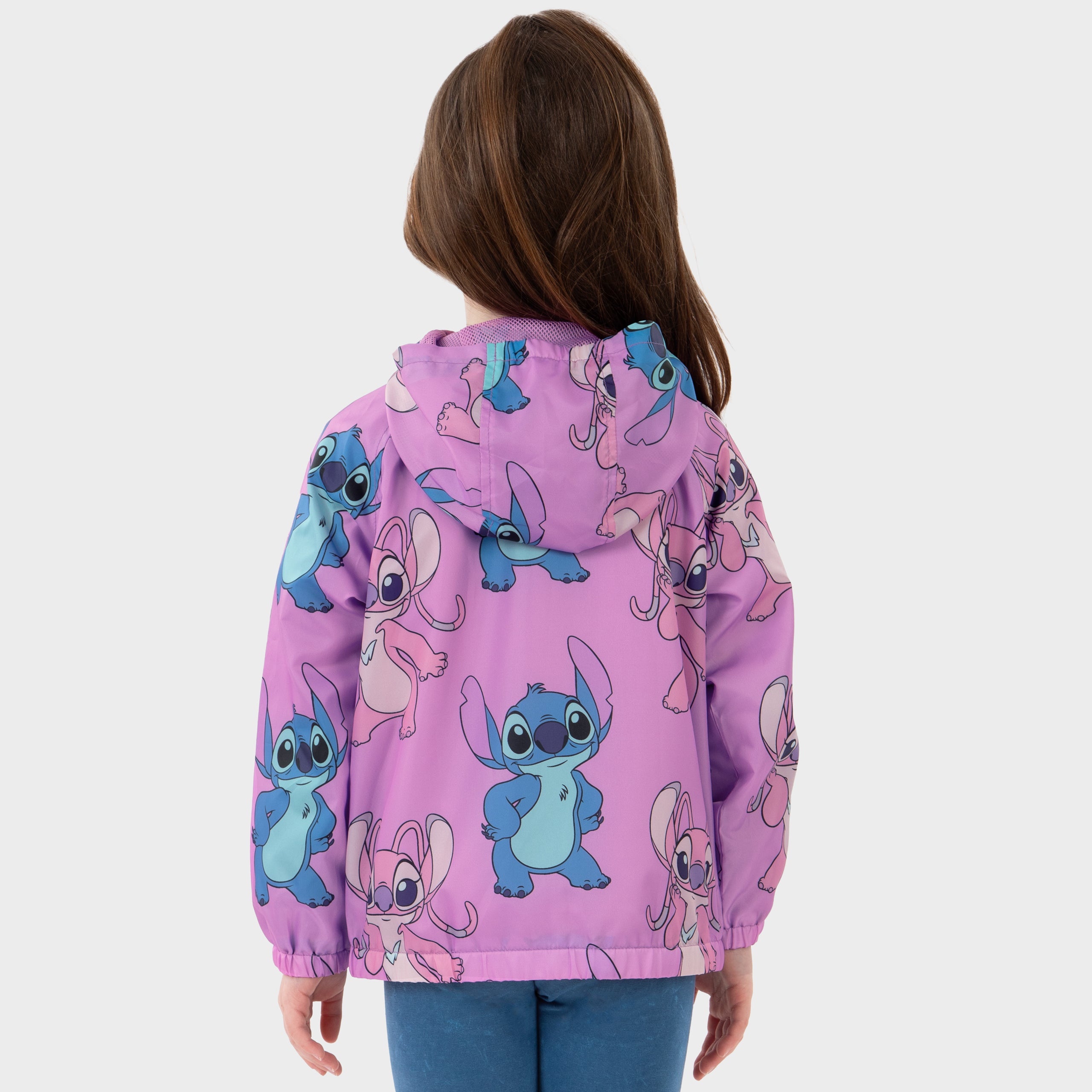 Lilo & Stitch Angel Purple Raincoat