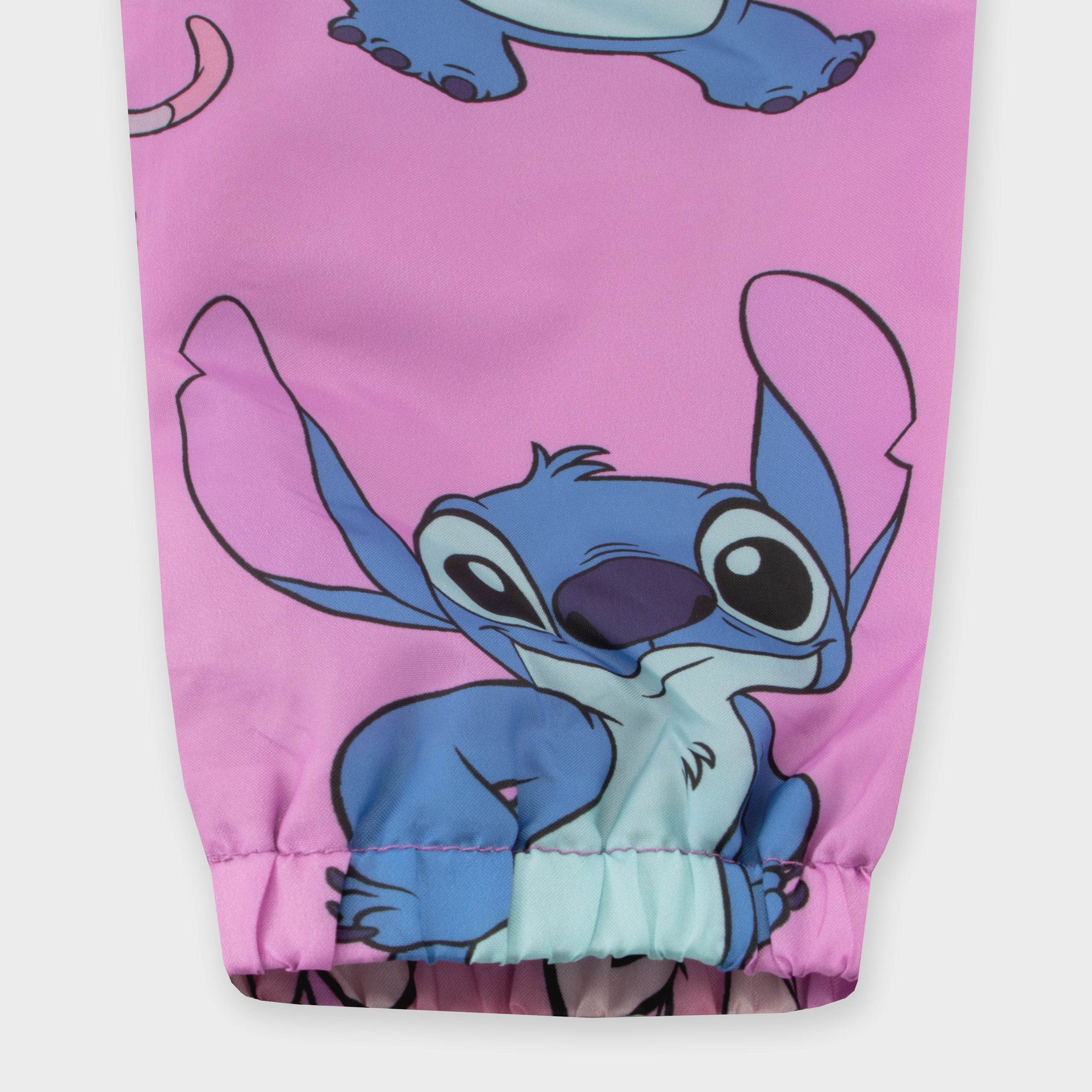 Lilo Stitch Angel Purple Raincoat Girls Daywear