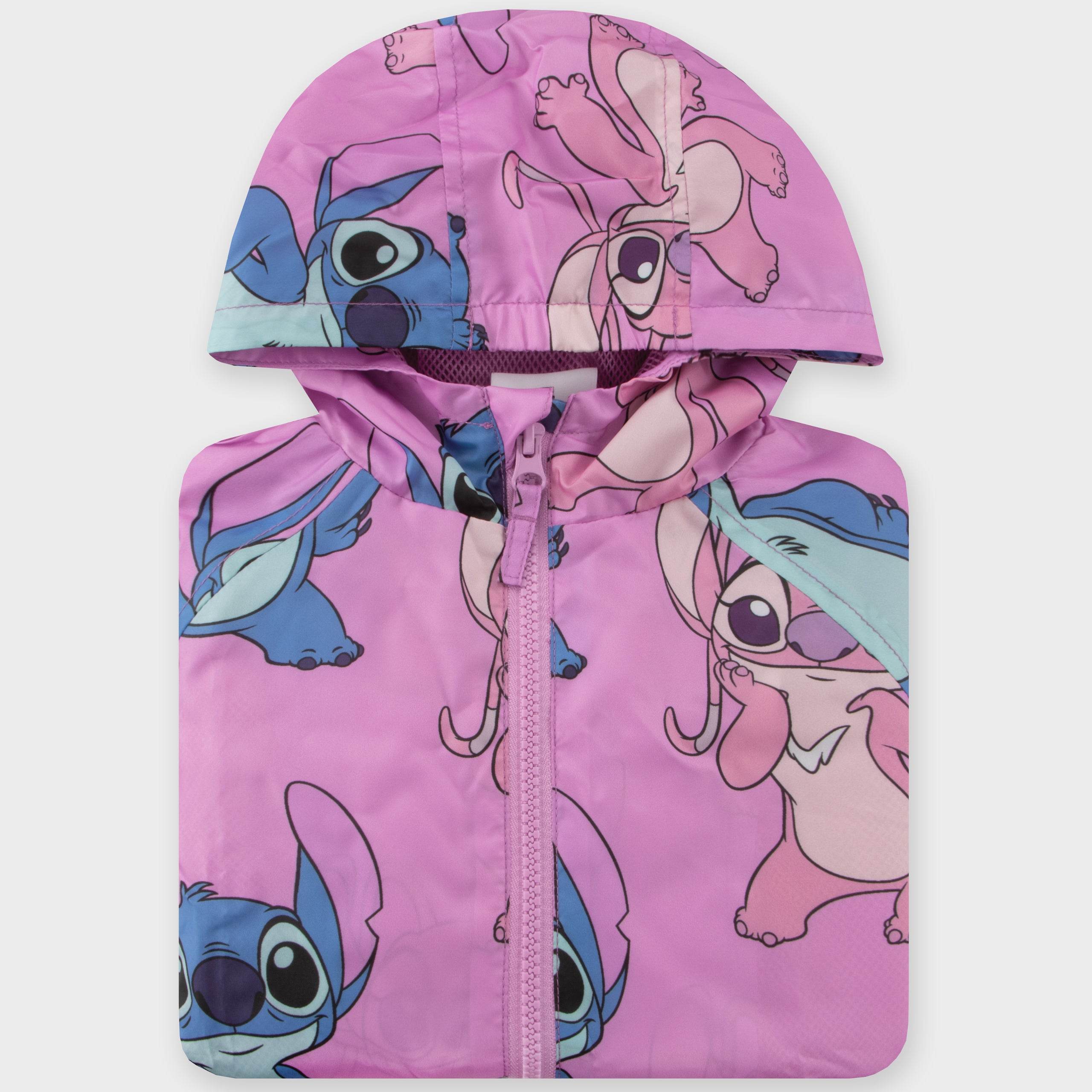 Lilo & Stitch Angel Pink Raincoat - Character.com