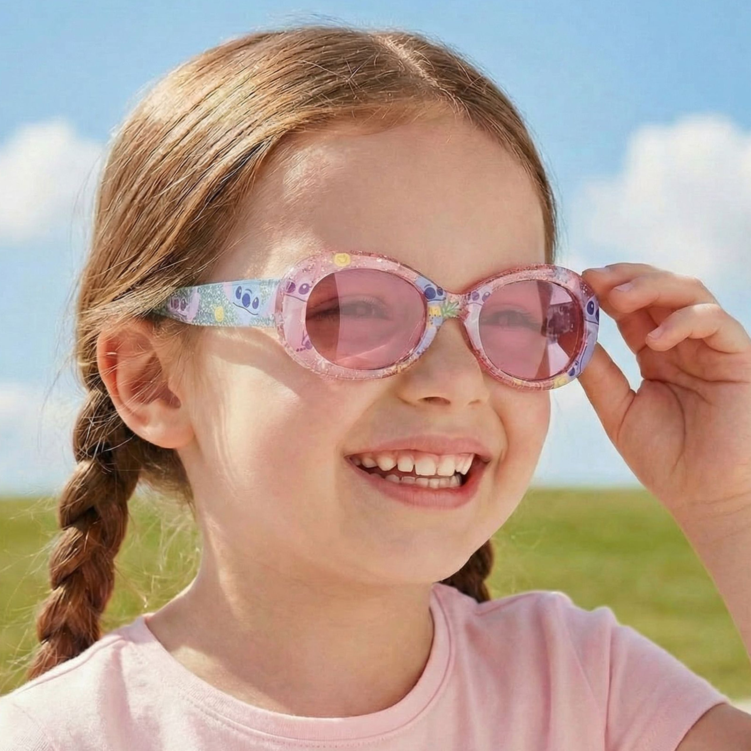 Disney Stitch And Angel Sunglasses