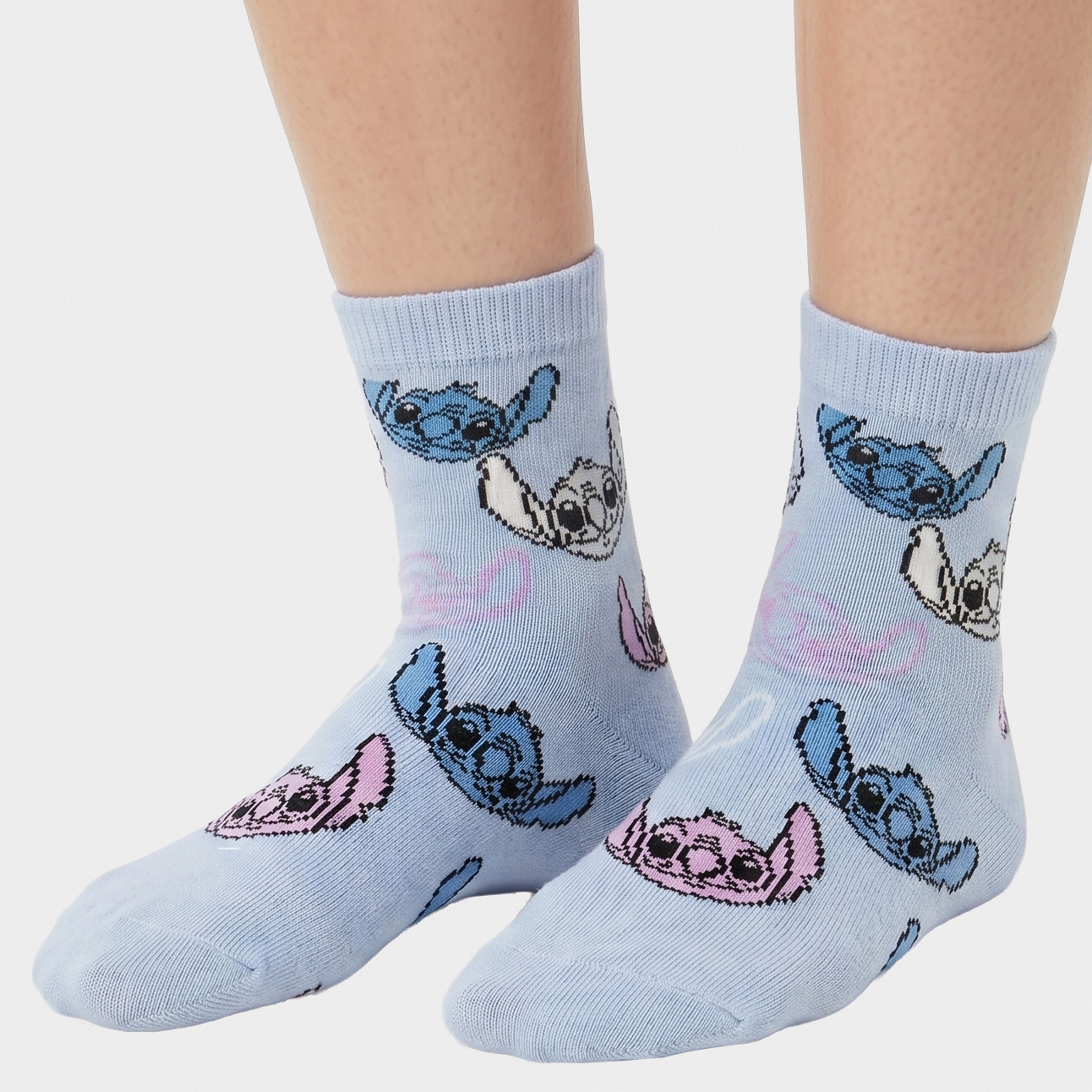 Disney Lilo And Stitch Pack Of 3 Socks