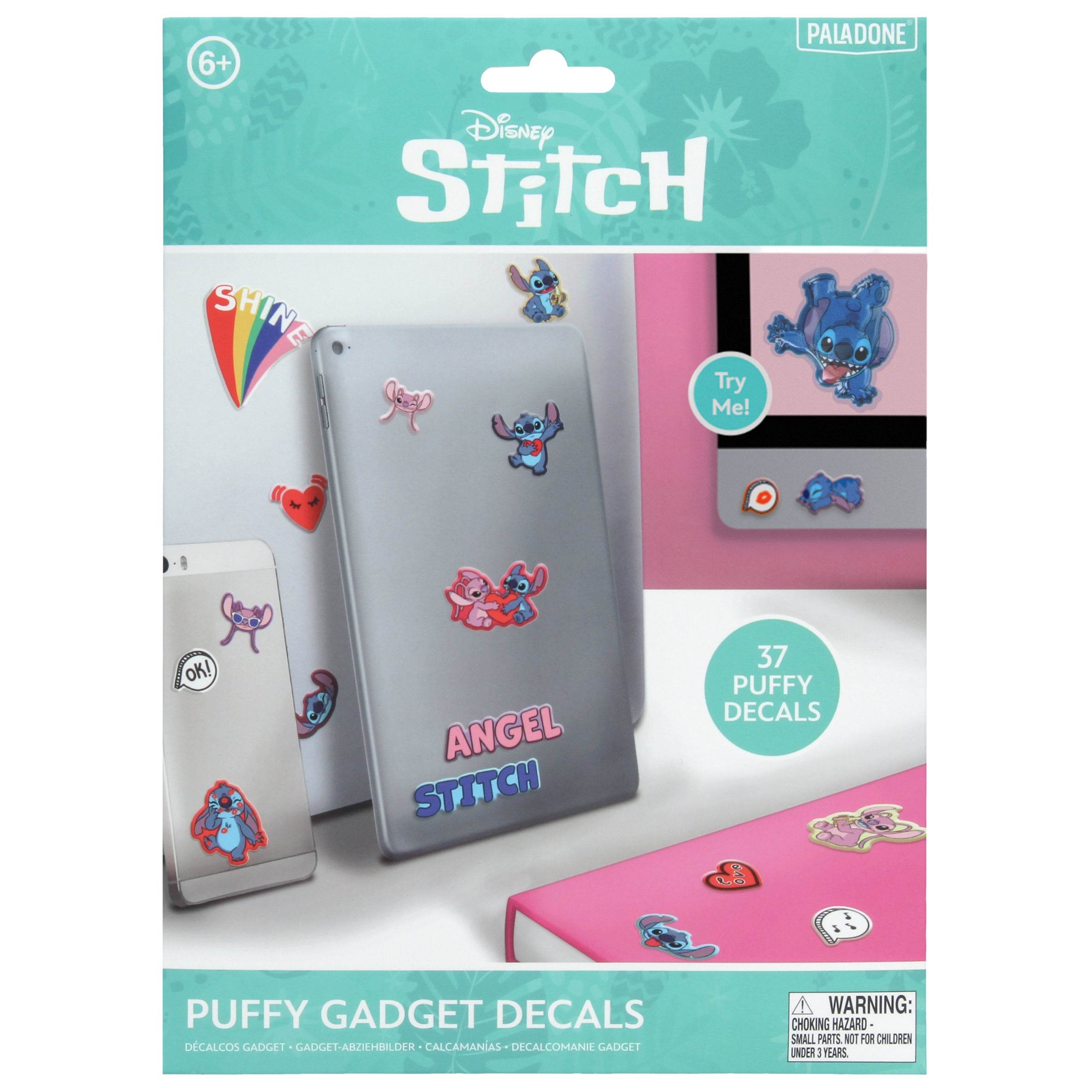 Disney Lilo and Stitch Puffy Gadget Decals - Character.com