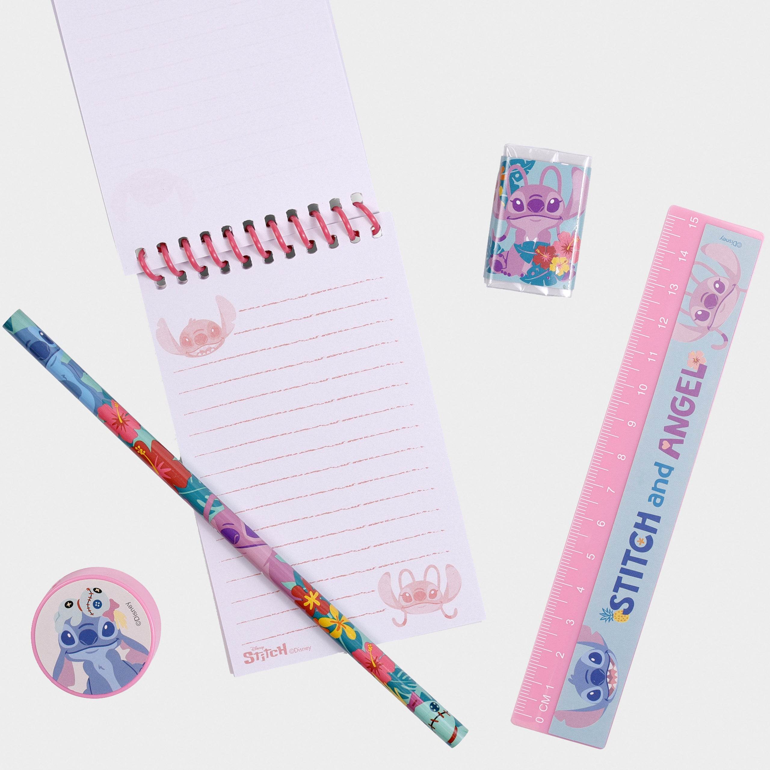 Stitch 5 Piece Stationary Set - Character.com