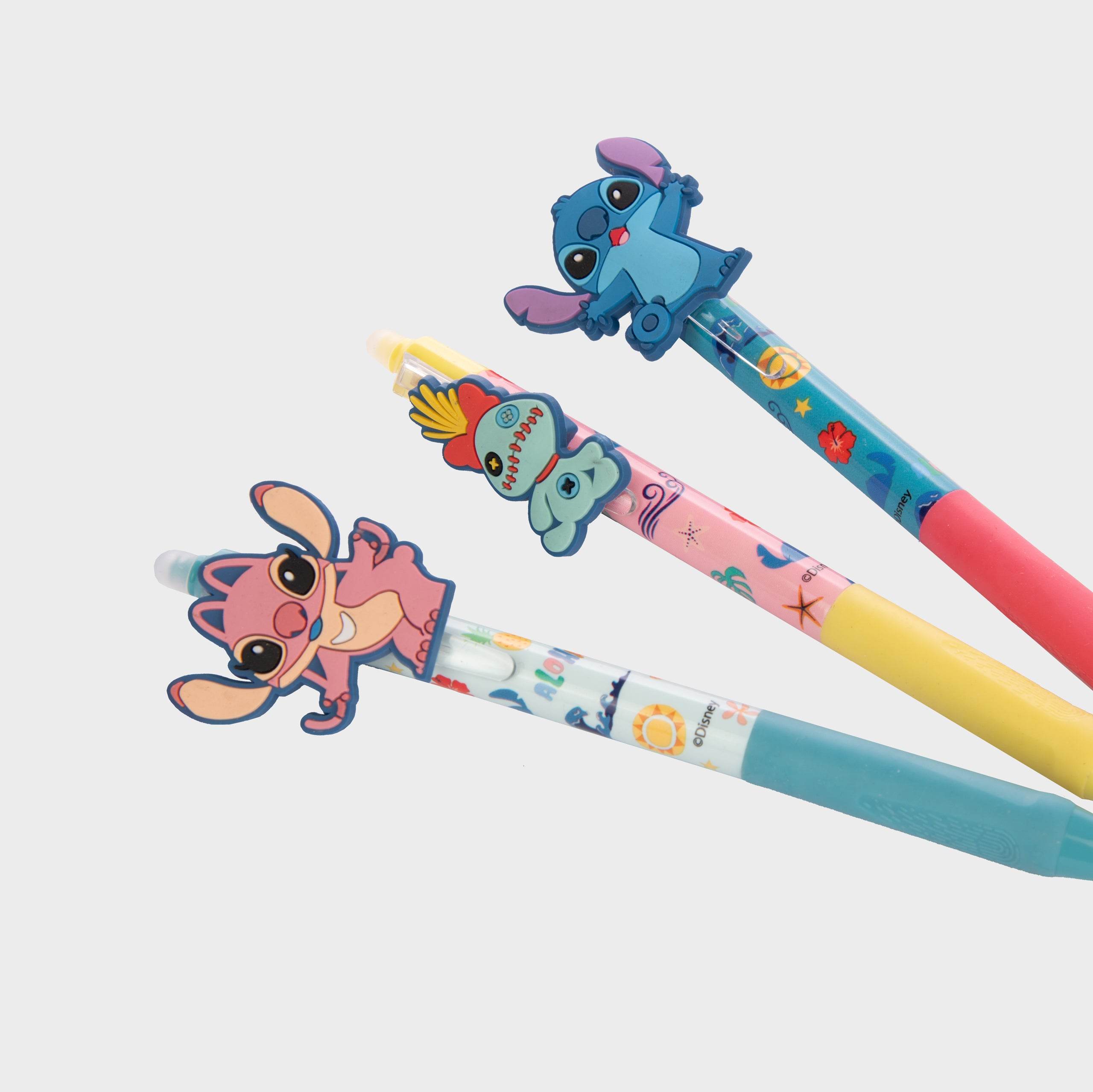 Disney Stitch 3-Pack Erasable Gel Pens - Character.com