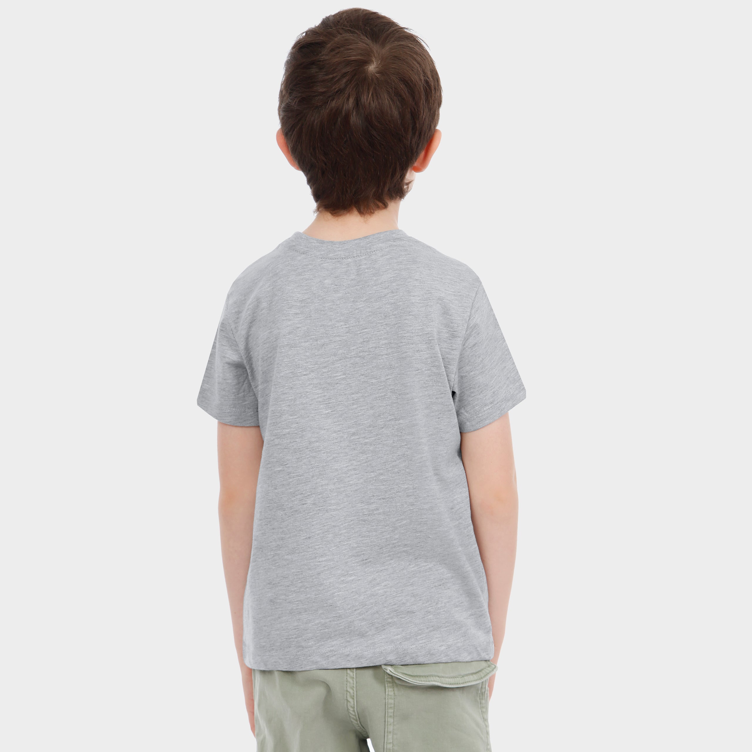 Lilo & Stitch Short Sleeve Grey Skater Stitch T-Shirt