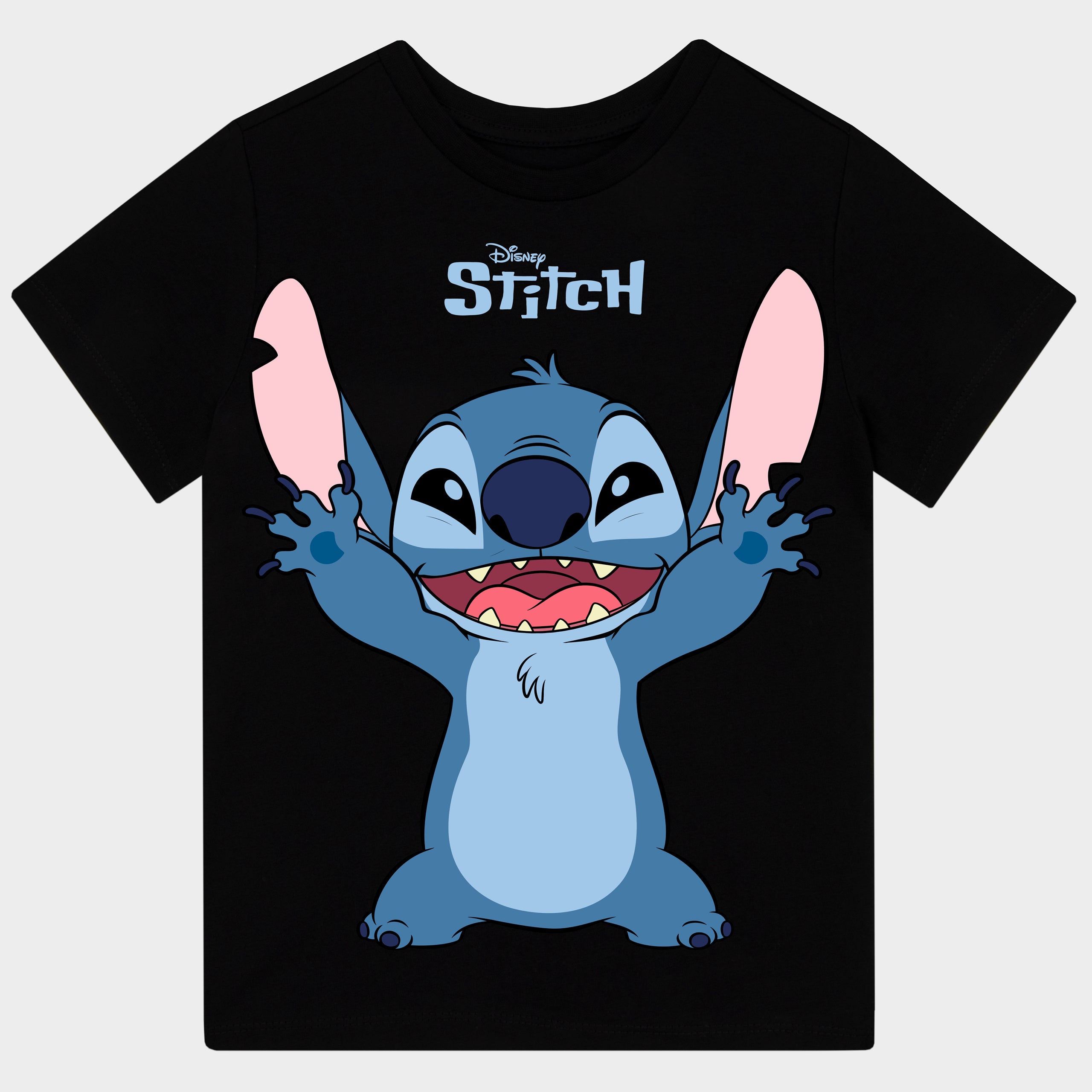 Disney Lilo & Stitch Short Sleeve T-Shirt - Happy Stitch