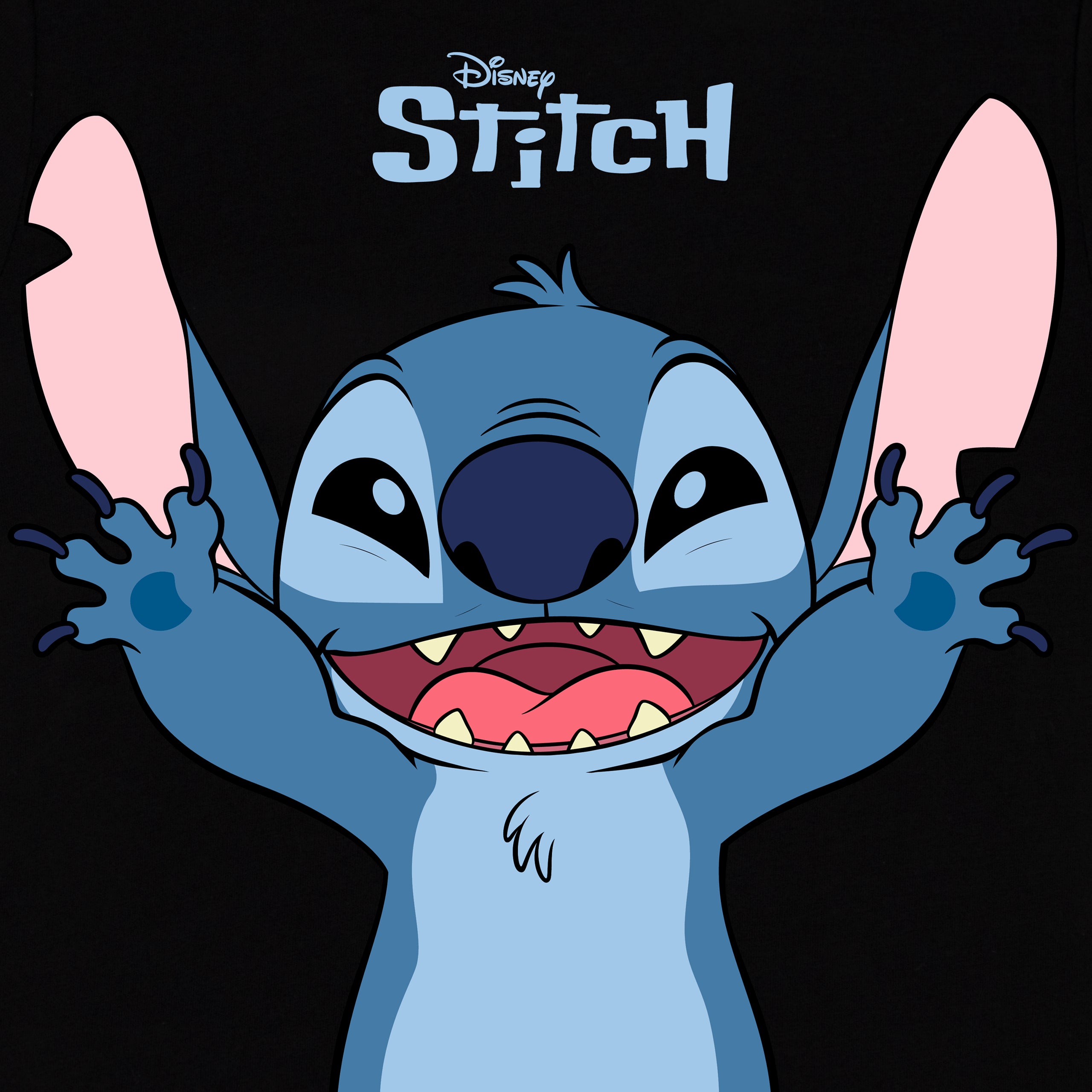 Disney Lilo & Stitch Short Sleeve T-Shirt - Happy Stitch