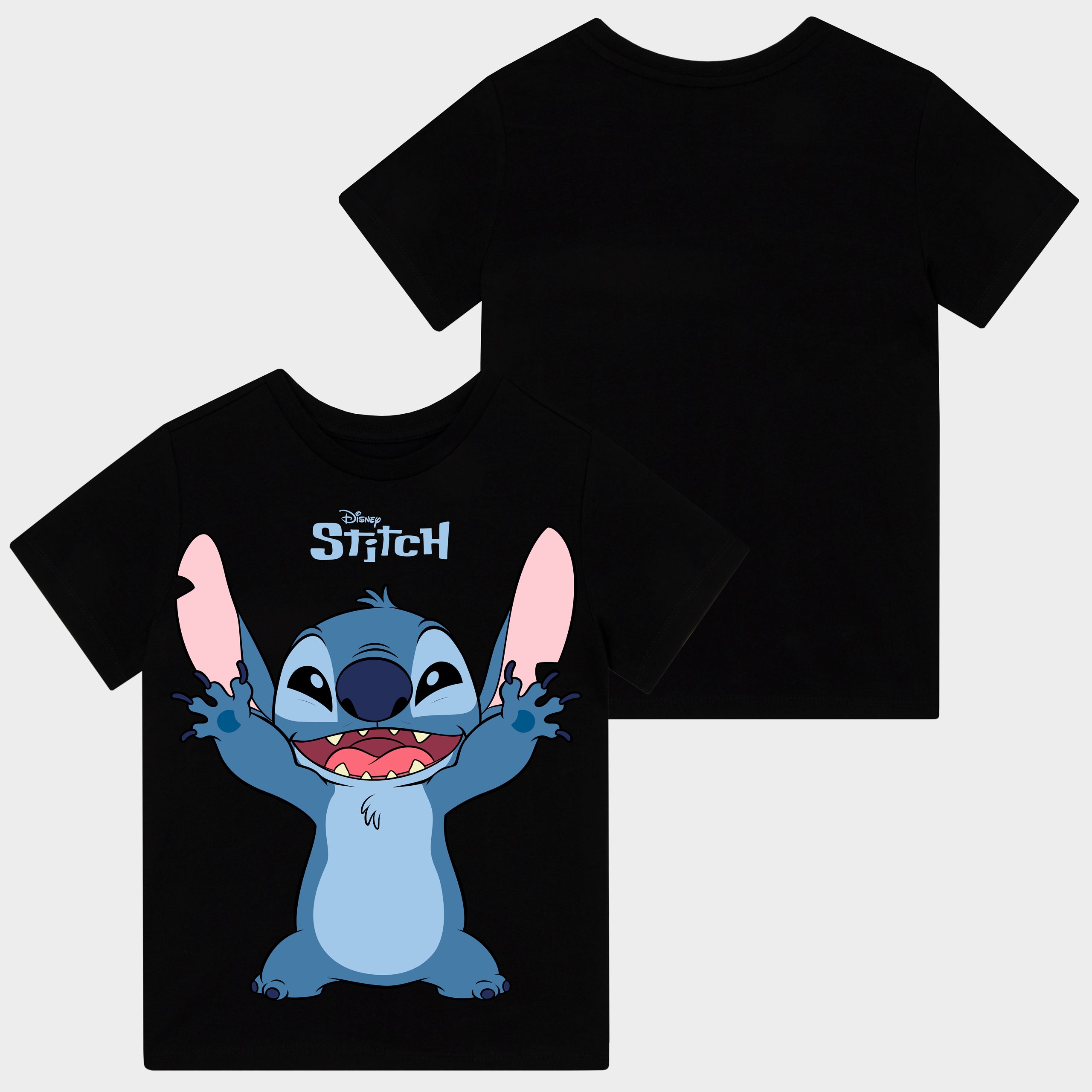 Disney Lilo & Stitch Short Sleeve T-Shirt - Happy Stitch