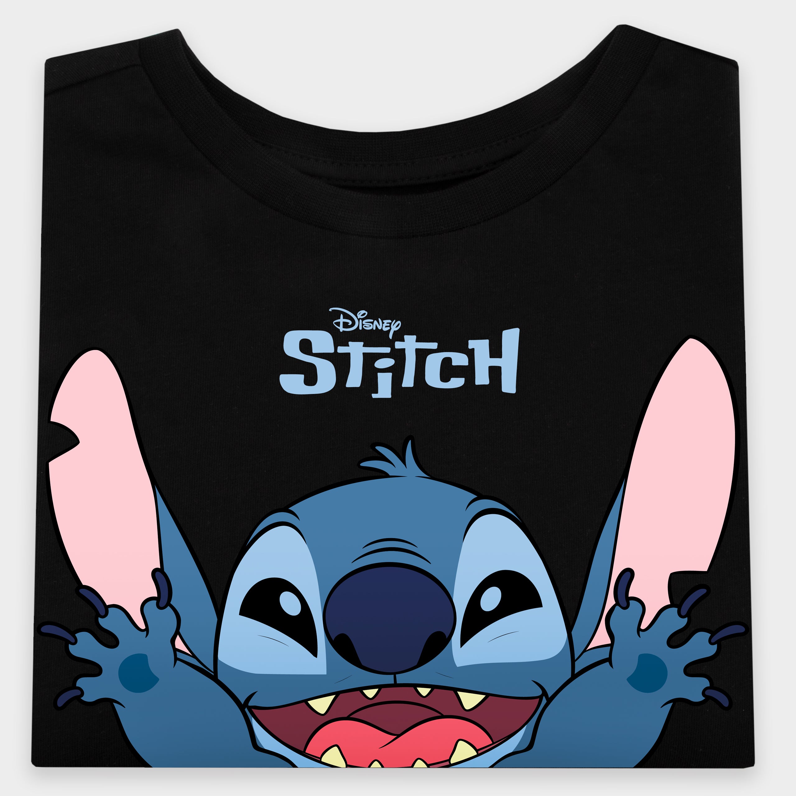 Disney Lilo & Stitch Short Sleeve T-Shirt - Happy Stitch
